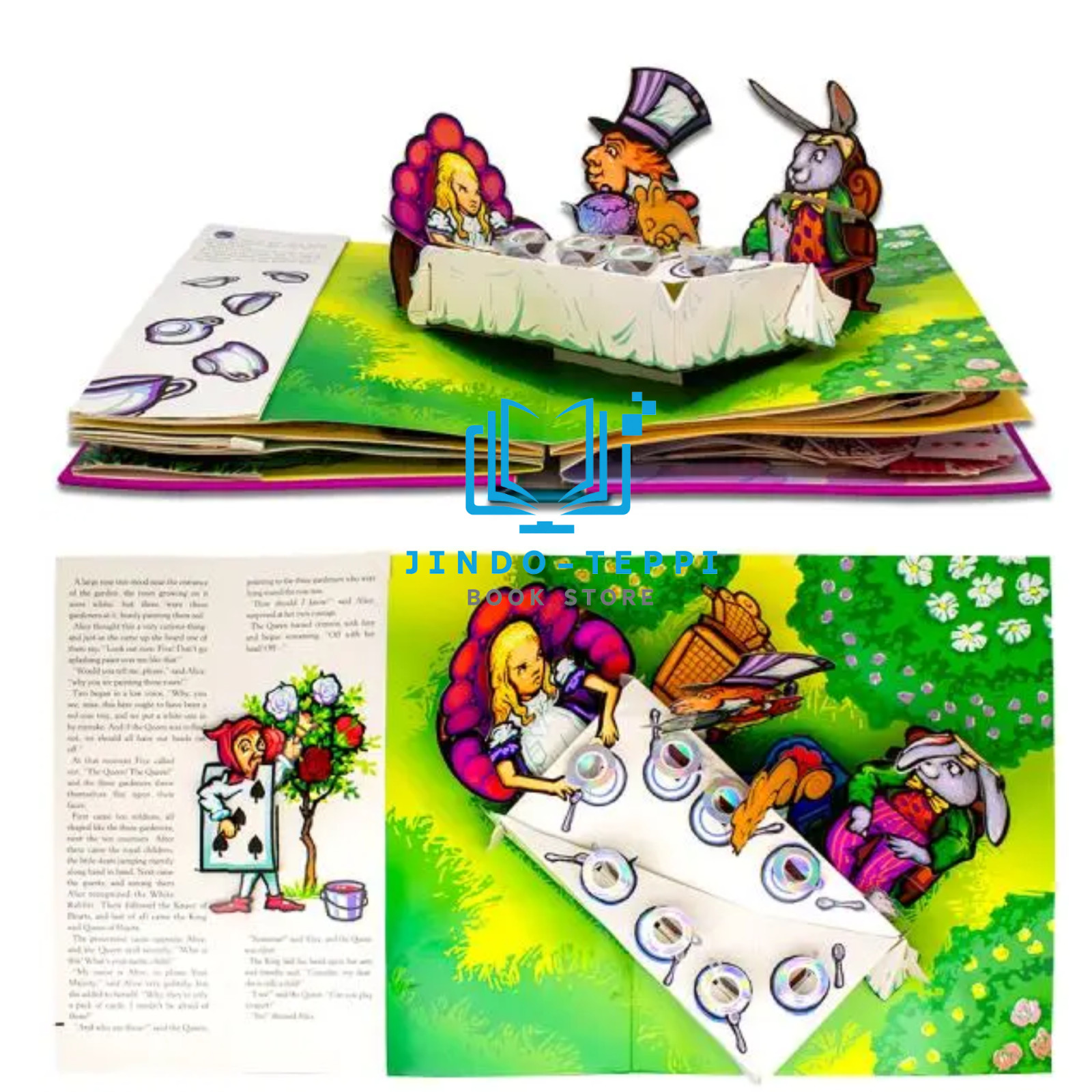 Alice&rsquo;s Adventures in Wonderland Pop-Up HC Robert Sabuda 3D Collector Book