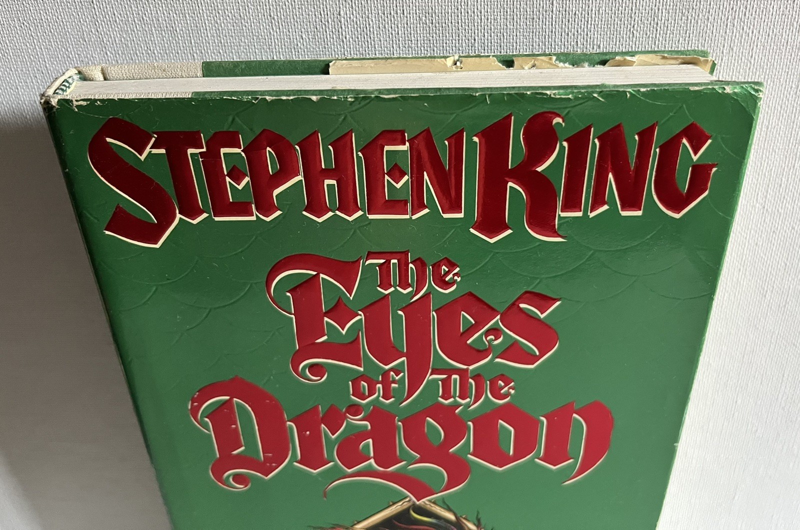 1987 Stephen King The Eyes of the Dragon Book First Edition 1st Printing Father