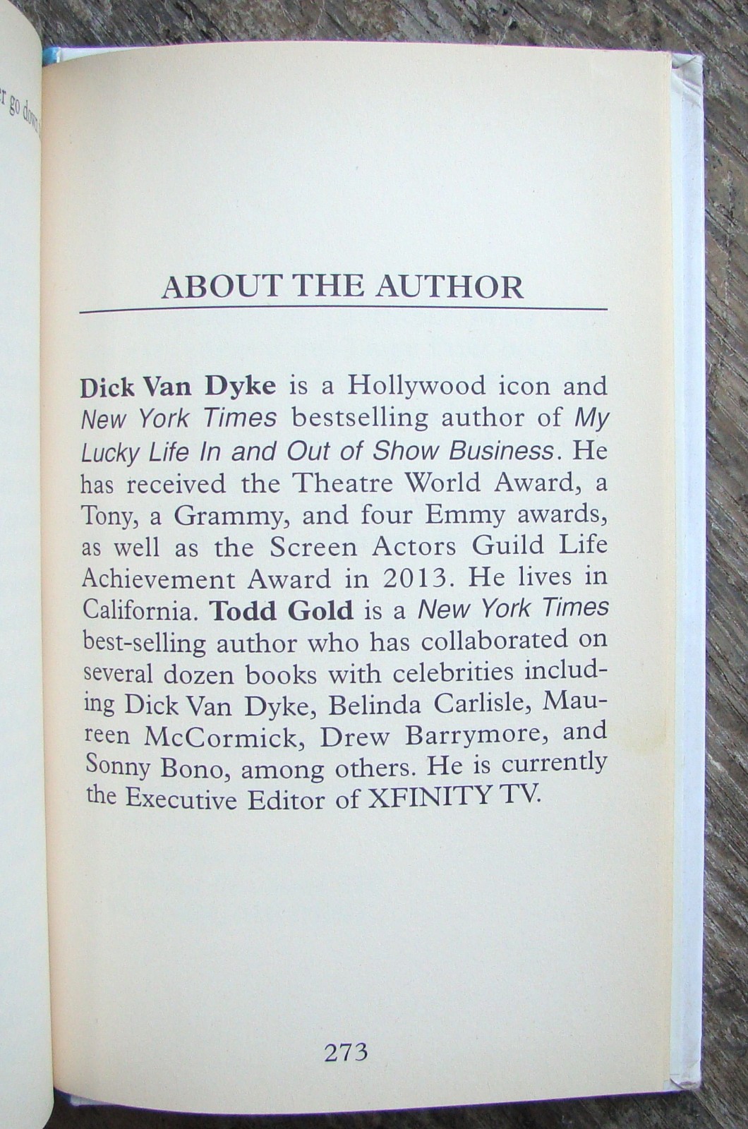 Keep Moving ~2016 HC LARGE PRINT~ Dick Van Dyke Comedy Autobiography TV Movies