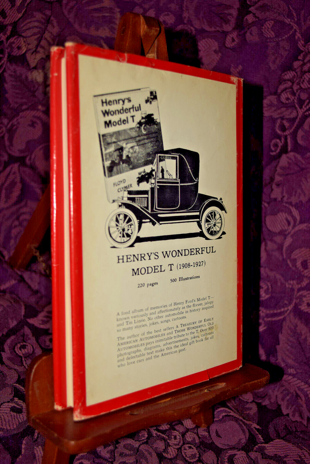 Floyd Clymer&rsquo;s Historical Scrapbook Early Advertising 1955 Hardcover HCDJ Book