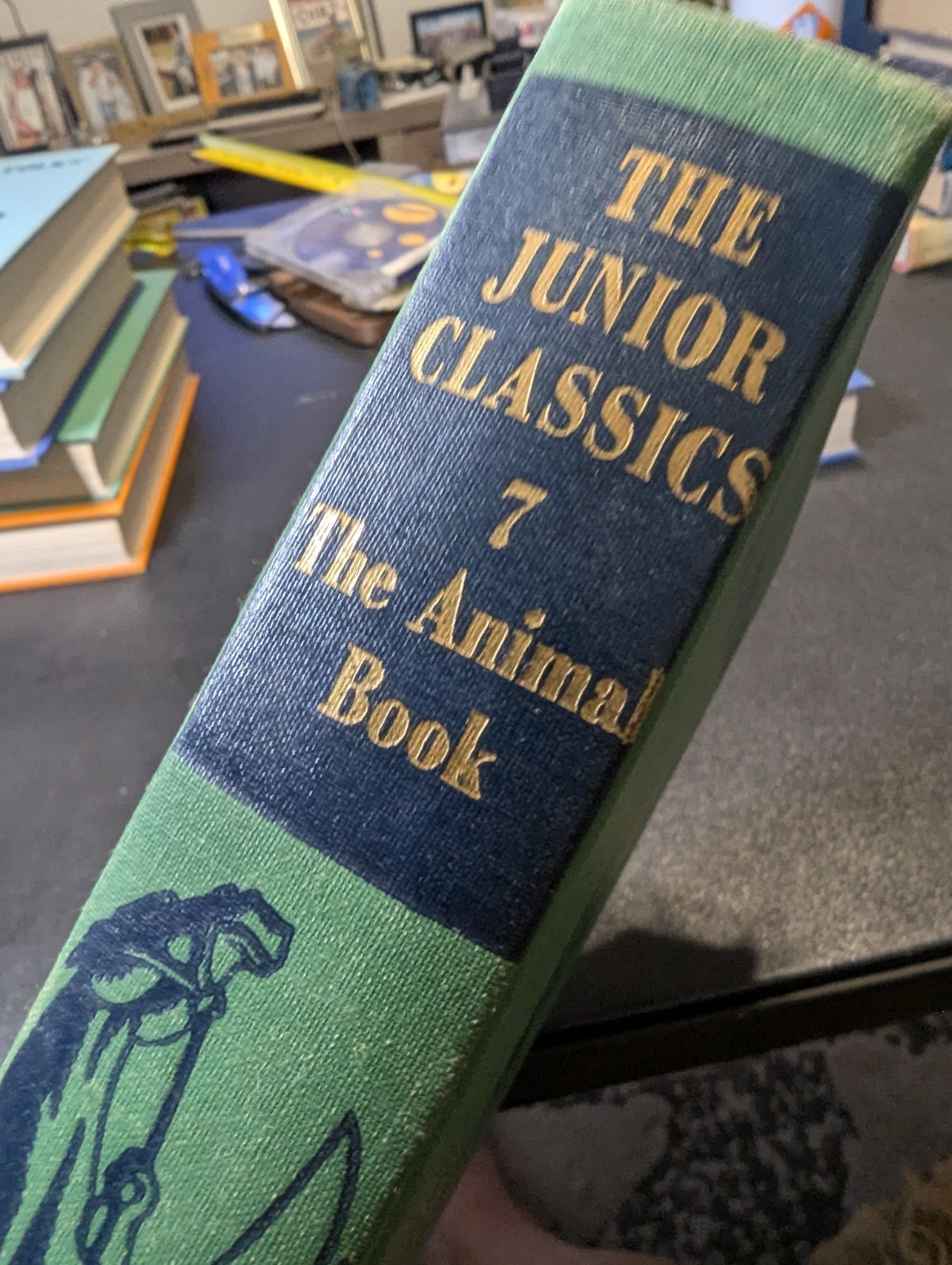 Lot of 6 Collier&rsquo;s Junior Classics Young Folks Shelf of Books 1959 2,3,5,6,7 & 9