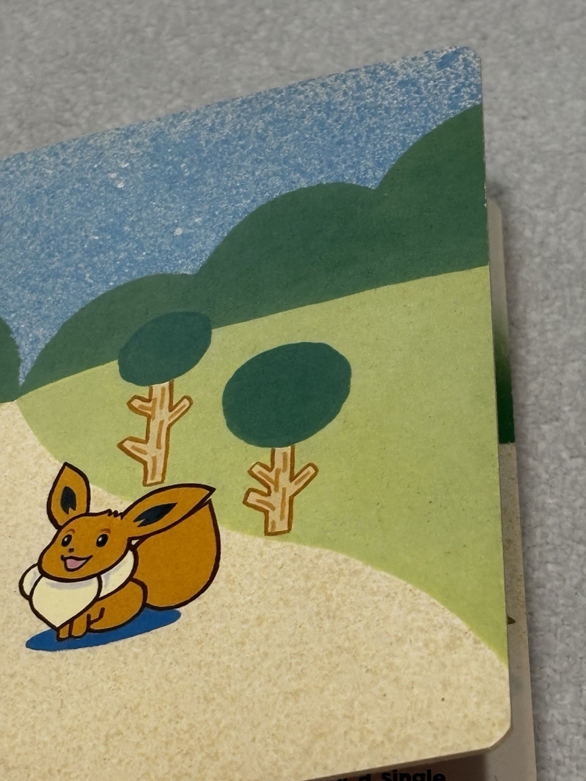 Pokemon Tales 13 Eevee&rsquo;s Weather Report Vintage HC Kids Book (2000) || pre-owned
