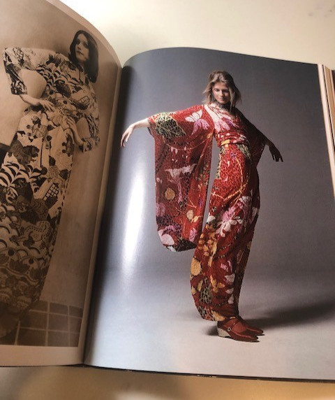 Fashion in the &rsquo;70s 1970 1970s hippy chic peasant retro disco punk book couture