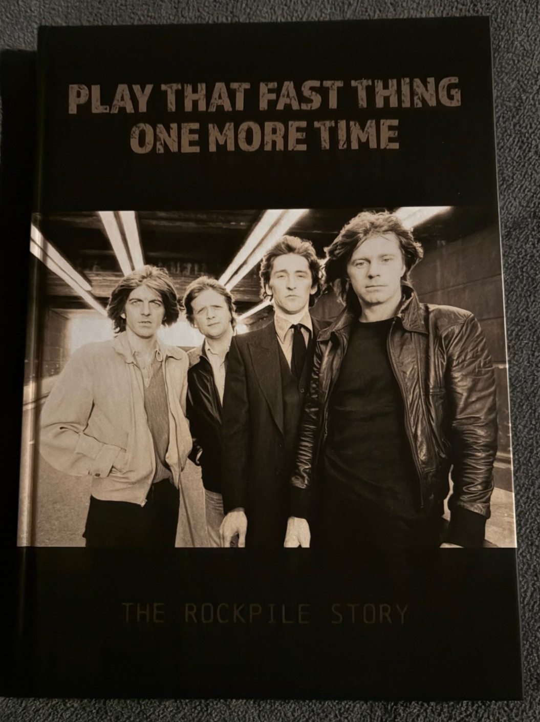 New GREAT Rockpile Book from 2026 « Play That Fast Thing » Nick Lowe Dave Edmunds