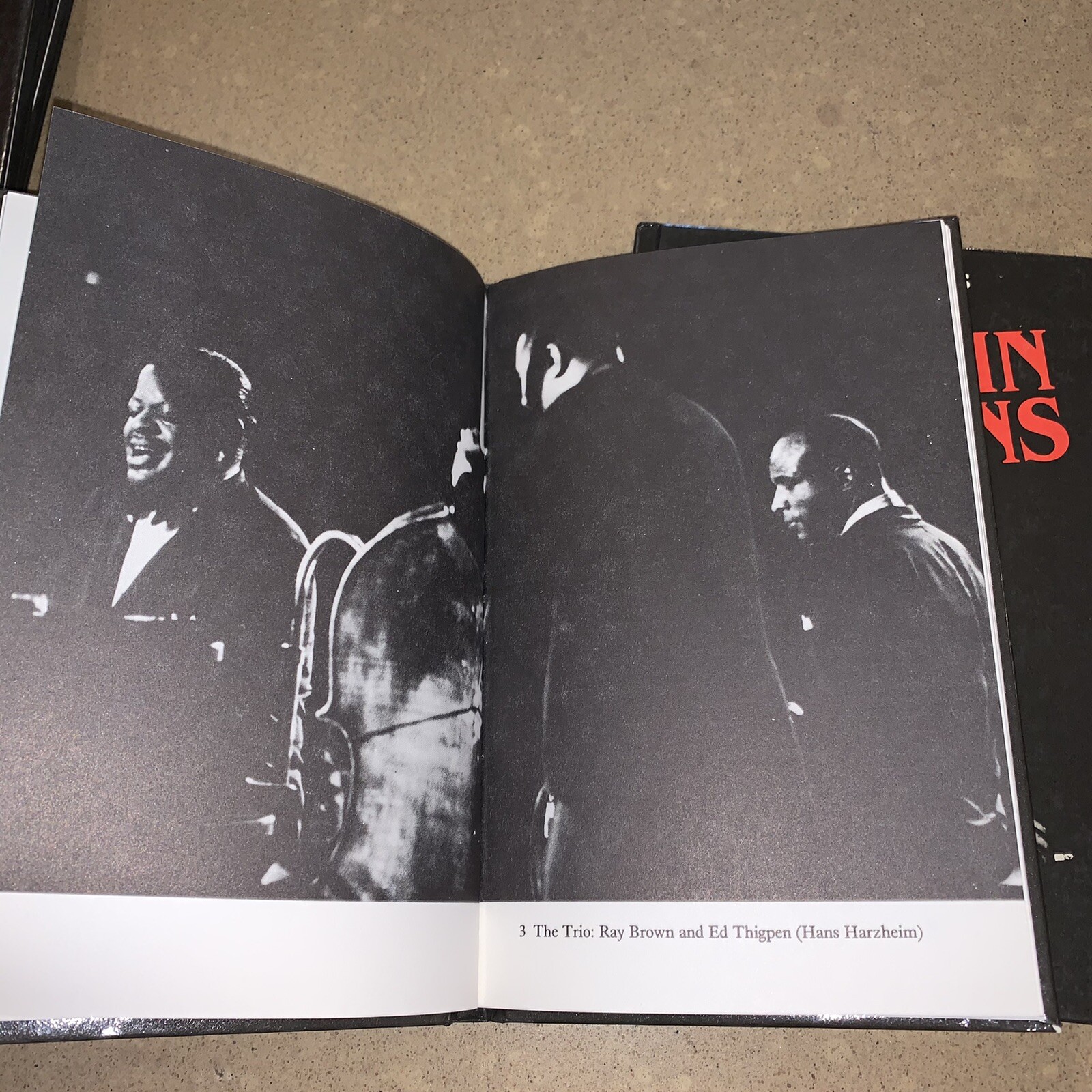 4 Vtg Book Lot Jazz Masters Series Charlie Parker Coleman Hawkins Oscar Peterson