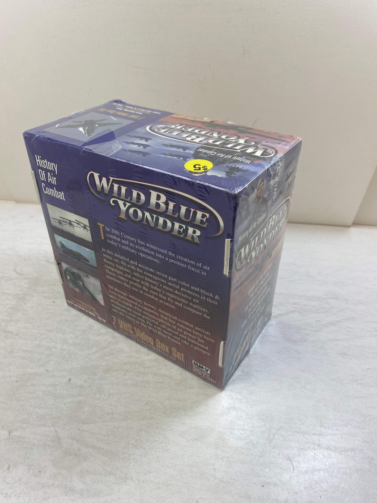 7 VHS Box Set Wild Blue Yonder Air Combat *New*
