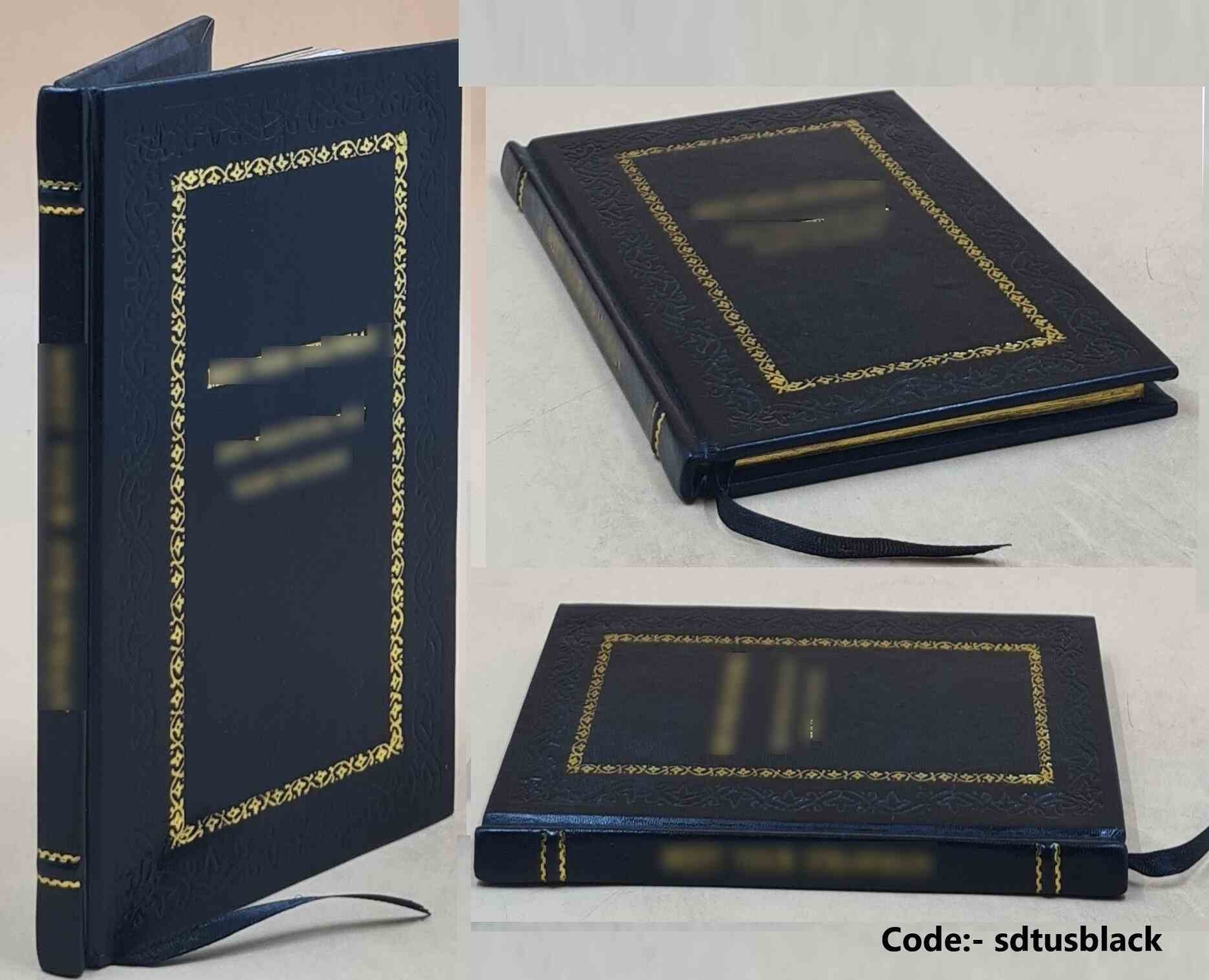 Manual de Vida by Epicteto [PREMIUM LEATHER BOUND]