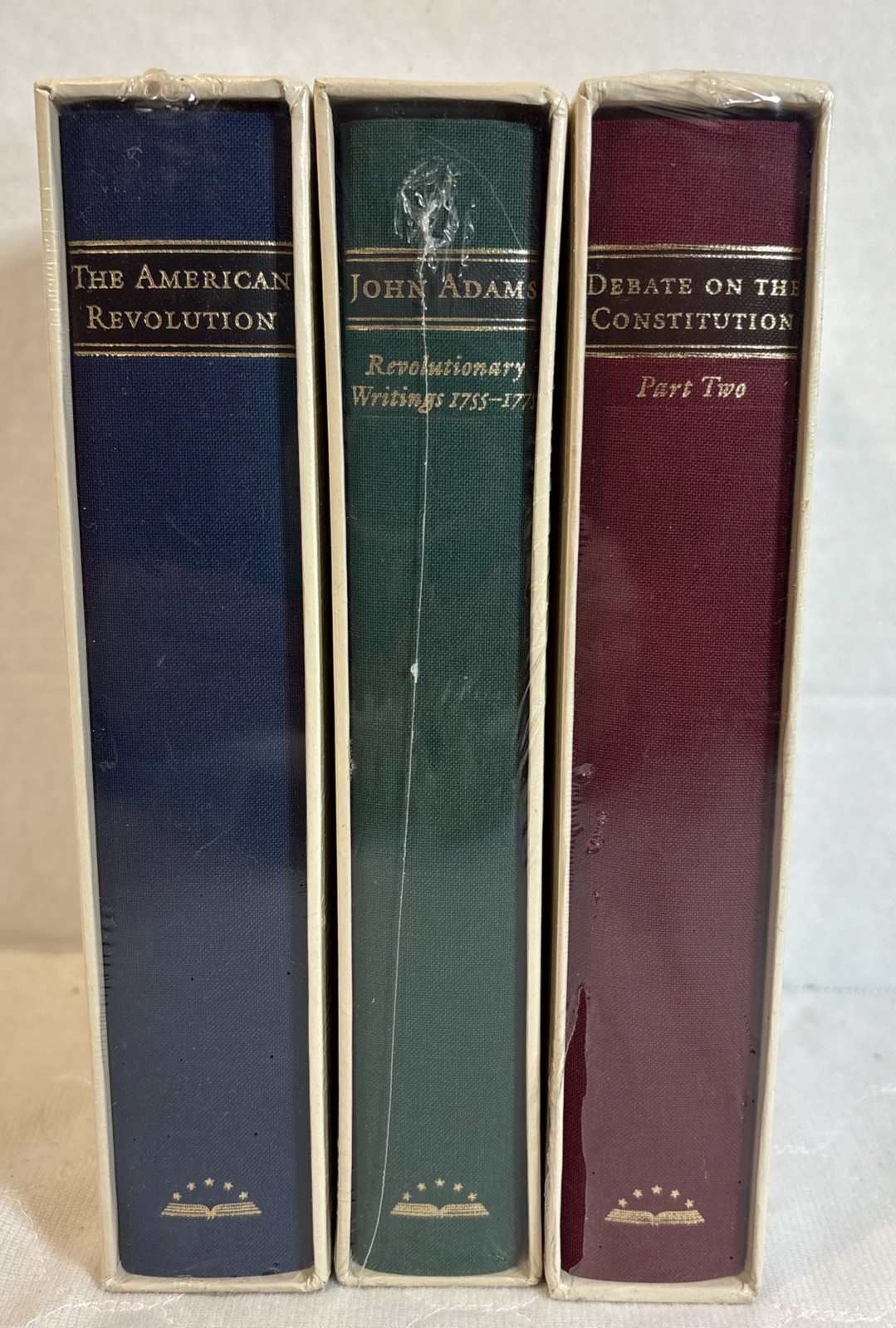The Library of America 3 Volumes John Adam’s, Revolution, Constitution Part 2