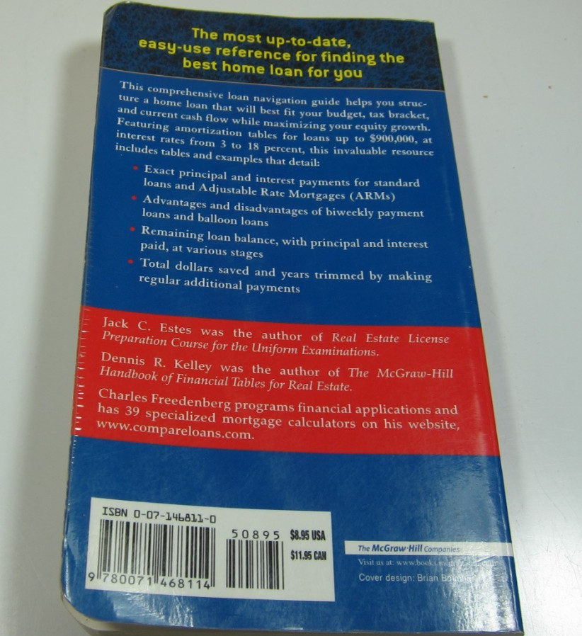 McGraw-Hill&rsquo;s Interest Amortization Tables (3rd Edition) Book by Estes & Kelley