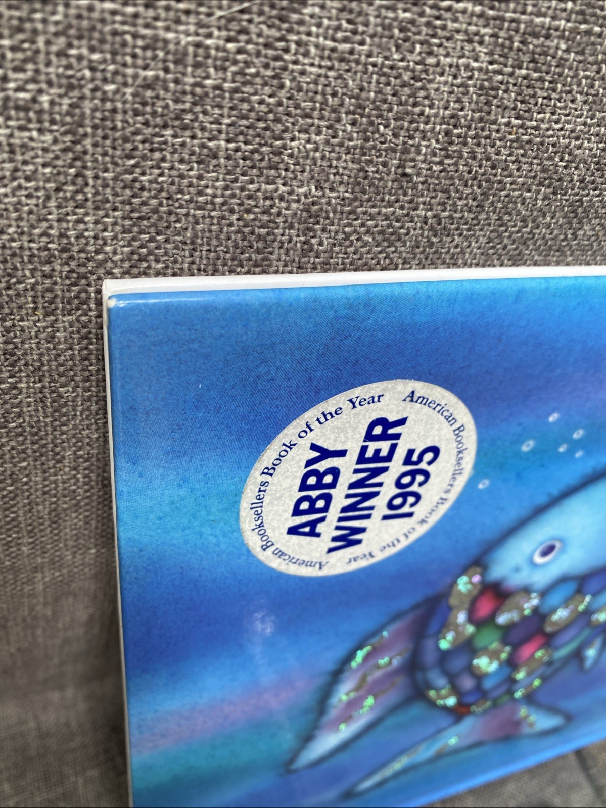 SIGNED The Rainbow Fish by Marcus Pfister Hardcover « For Danielle » 1992