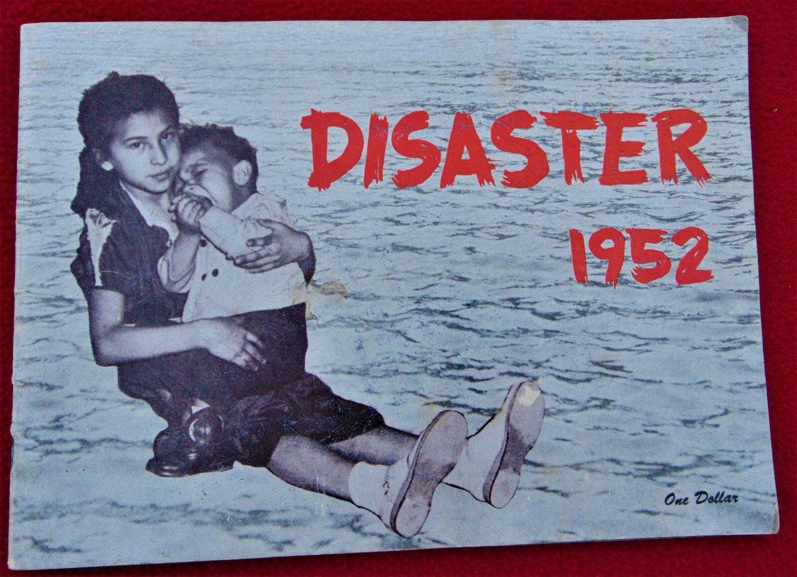 « DISASTER 1952 » ~ COLLECTIBLE BOOK ~ SIOUX CITY, IA. FLOOD ~ 30 PAGES OF PHOTOS