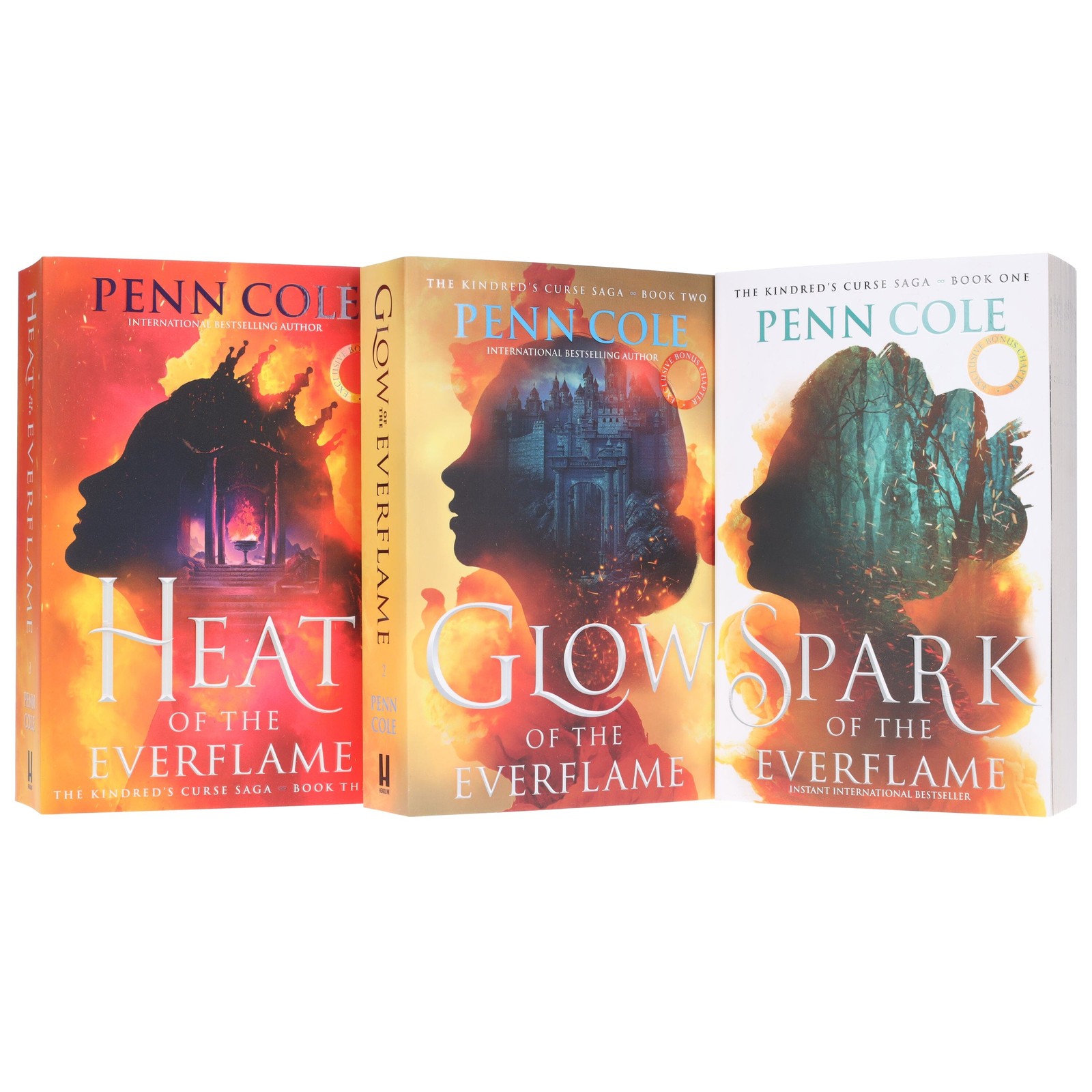 The Kindred&rsquo;s Curse Saga by Penn Cole 3 Books Collection Set – Fiction – PB