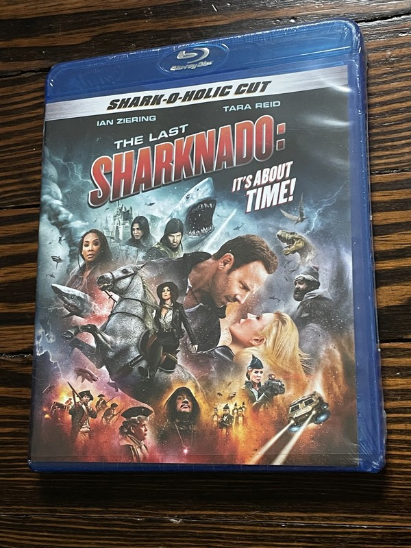 NEW / The Last Sharknado: It&rsquo;s About Time (Blu-ray) (Final) – Ian Ziering; Tar..