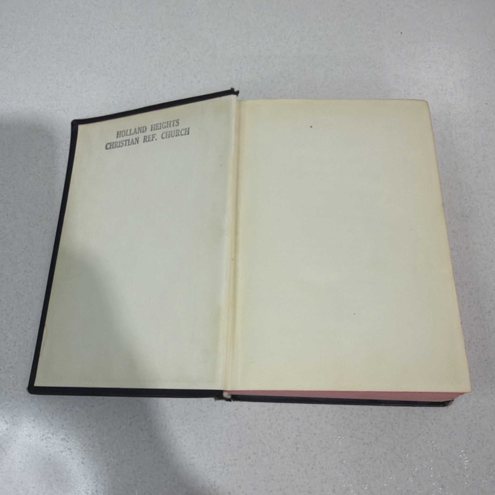 Antique Thomas Nelson & Sons Holy Bible Standard American Edition 1901 Black 7in