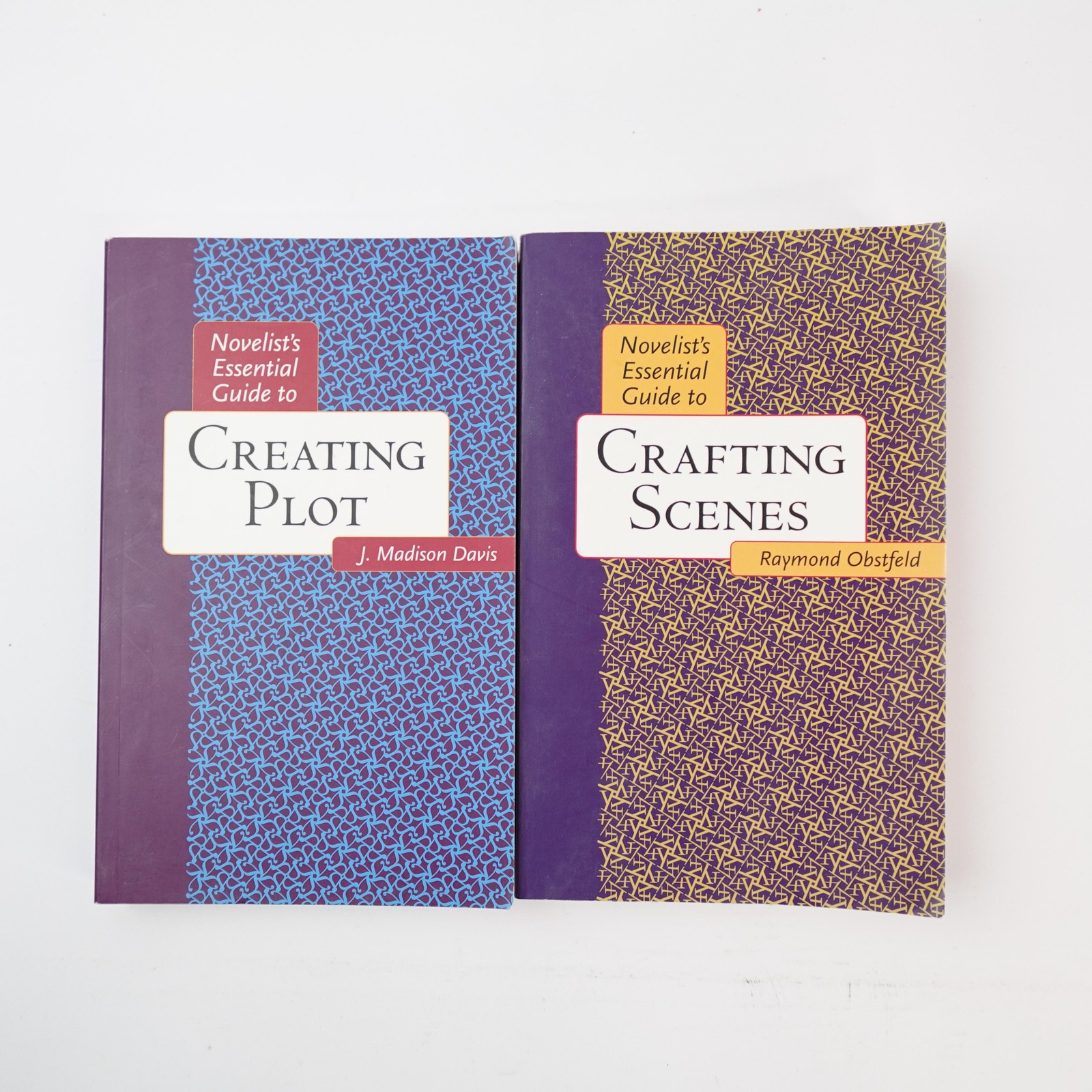 Vintage Novelist&rsquo;s Essential Guide Creating Plot & Crafting Scenes 2 Book Set