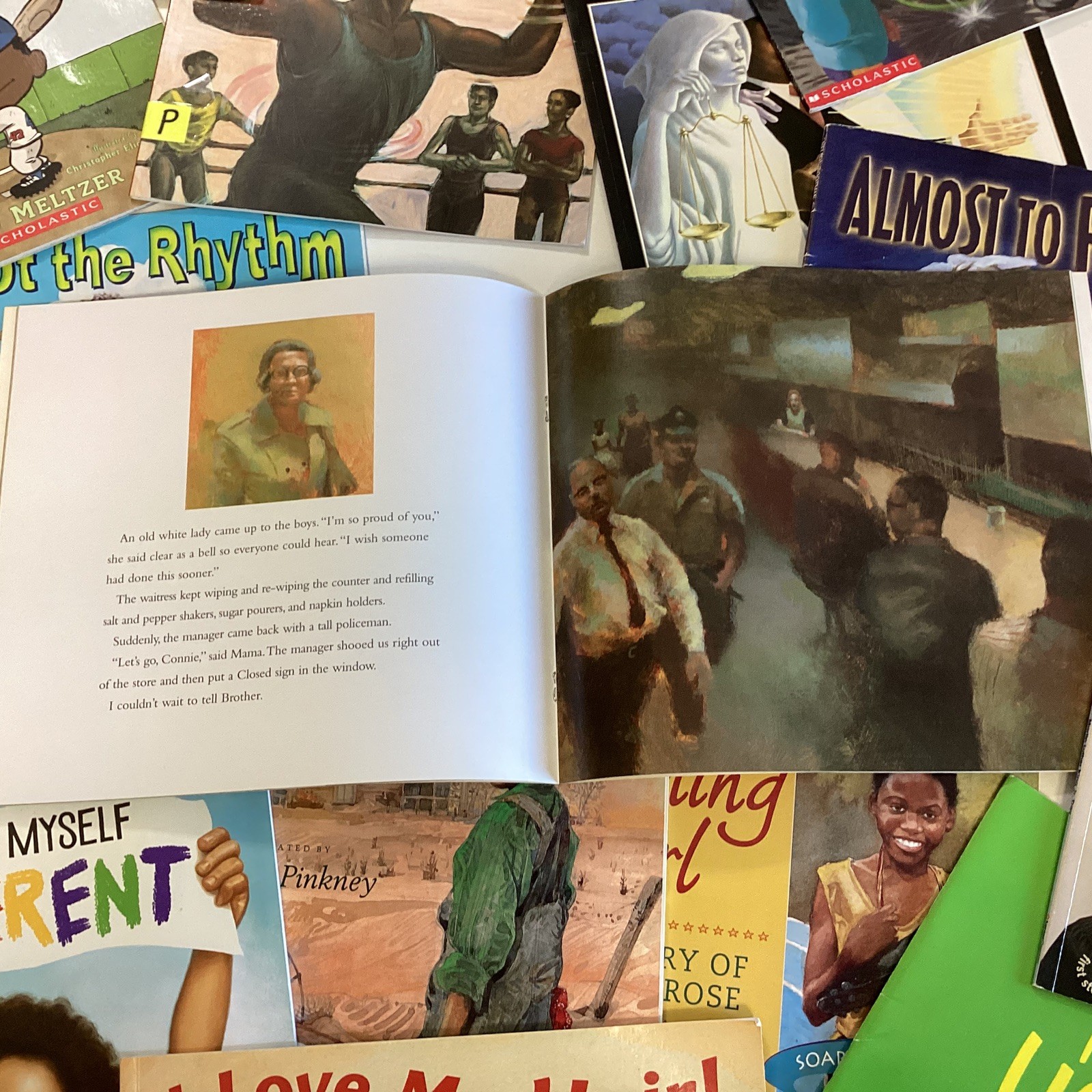 African American Black History Children&rsquo;s Random Stories Classroom 20 Book Lot