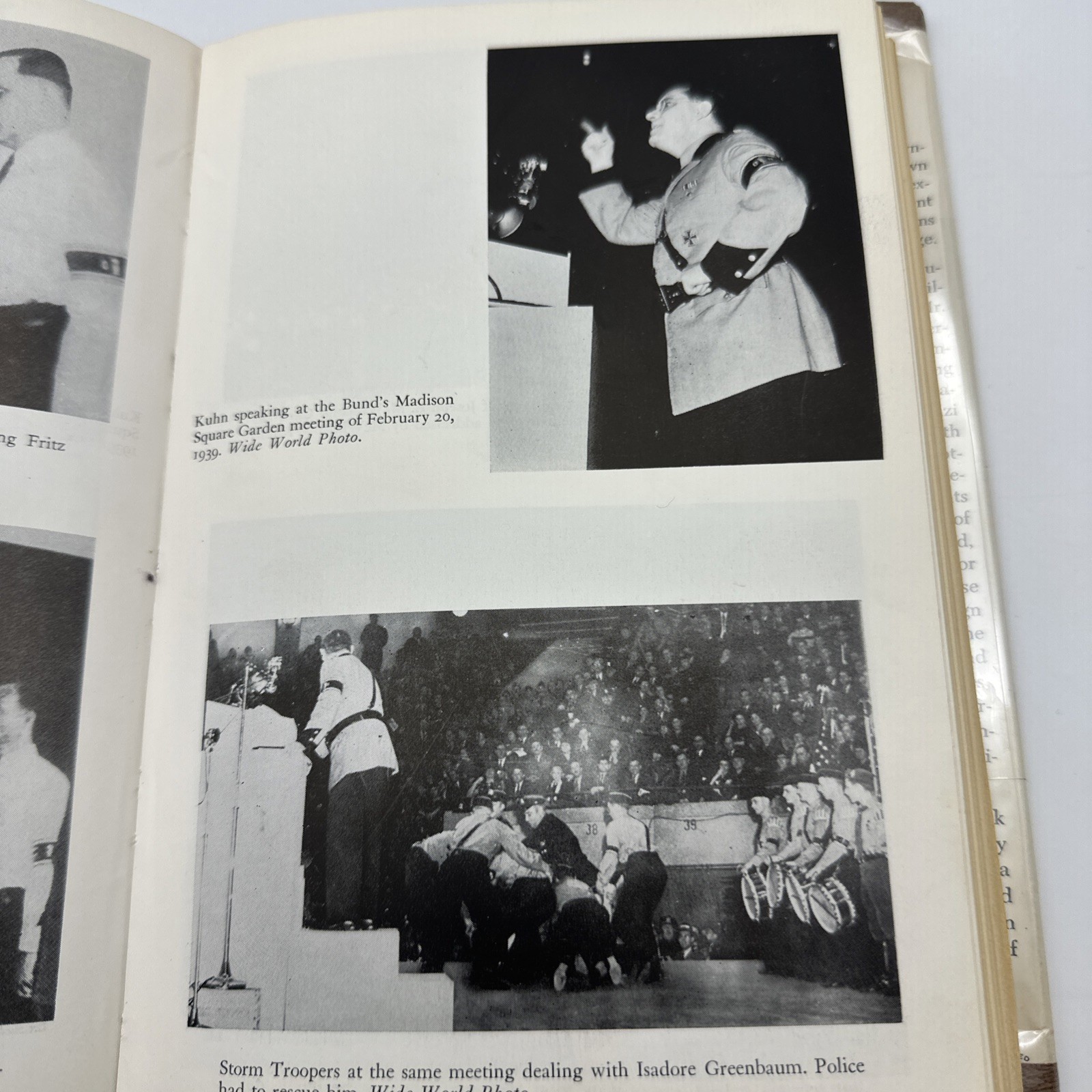 Nazi Penetration 1924-1942 Rogge 1961 1st HC WWII History (47-5