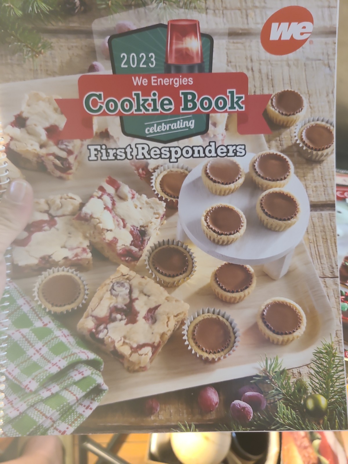 Set Of 8 We Energies Cookie Books 2014-2018 2021 2023 2024
