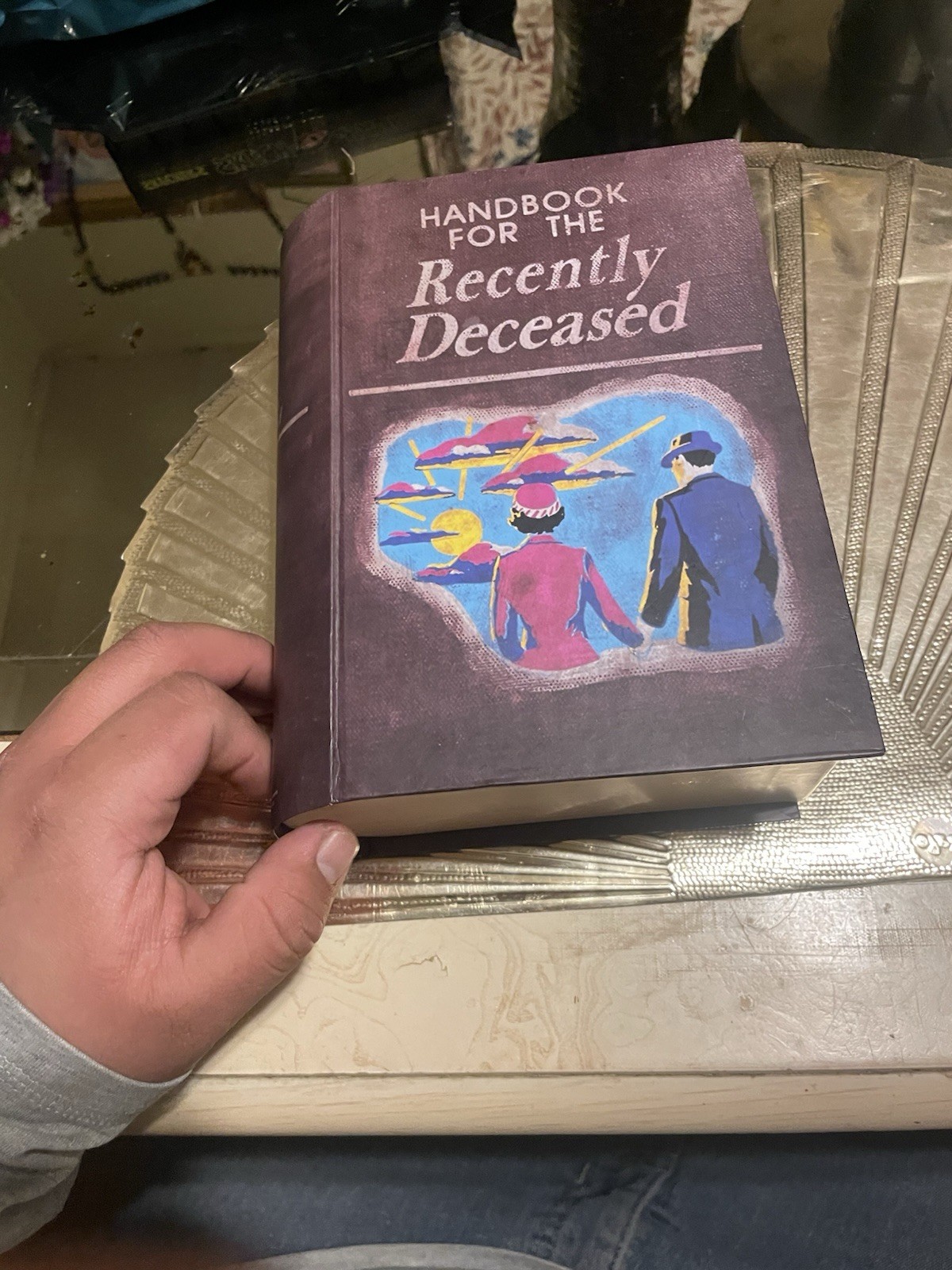 Amscan Unique Beetlejuice Handbook Book Box (1 Pc.) – 9.25&Prime; x 7.5&Prime; Empty