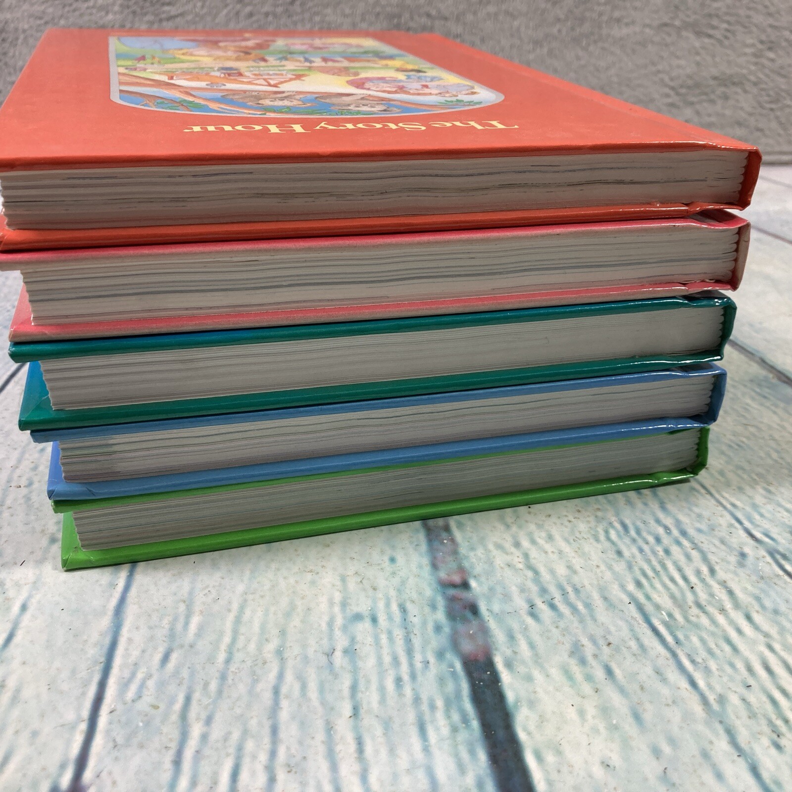 1993 Child Horizons Children Books Lot of 5 Hardback Homeschooling Education