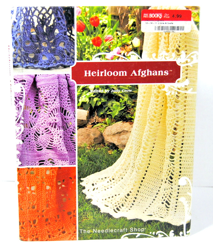 Heirloom Afghans by Judy Crow Annie&rsquo;s Publishing 175 Pages Spiral Bound 1990