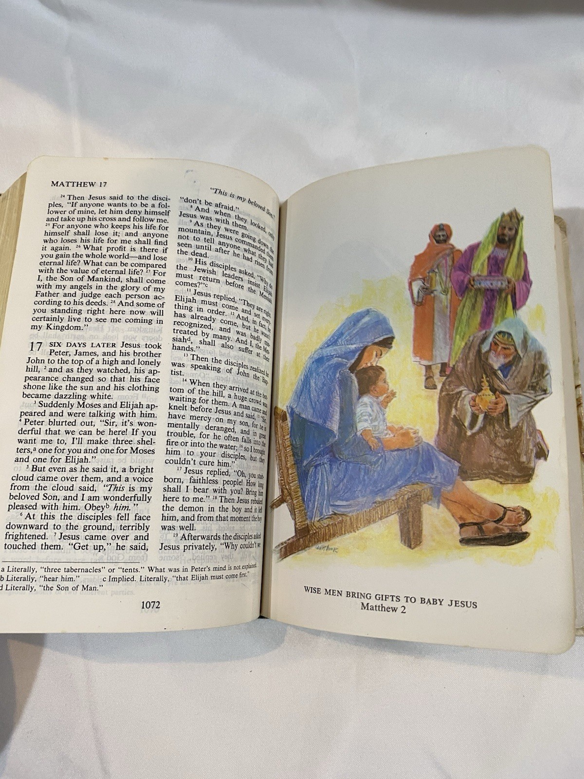 The Children&rsquo;s Living Bible Illustrated Hardcover Vintage Tyndale