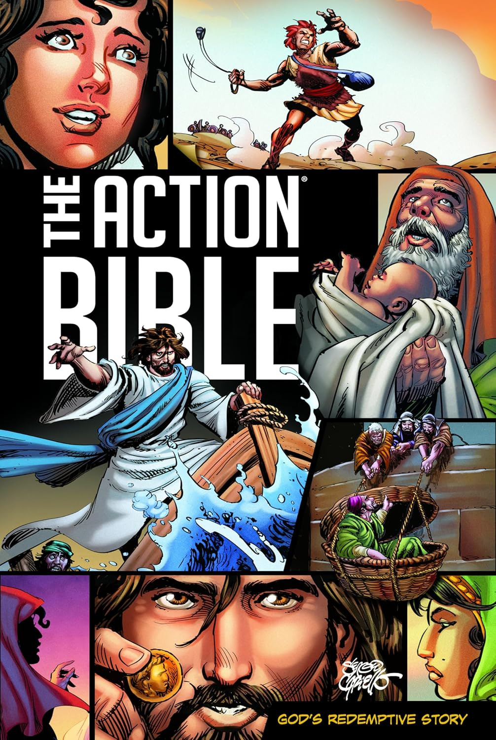 The Action Bible: God&rsquo;S Redemptive Story (Action Bible Series)