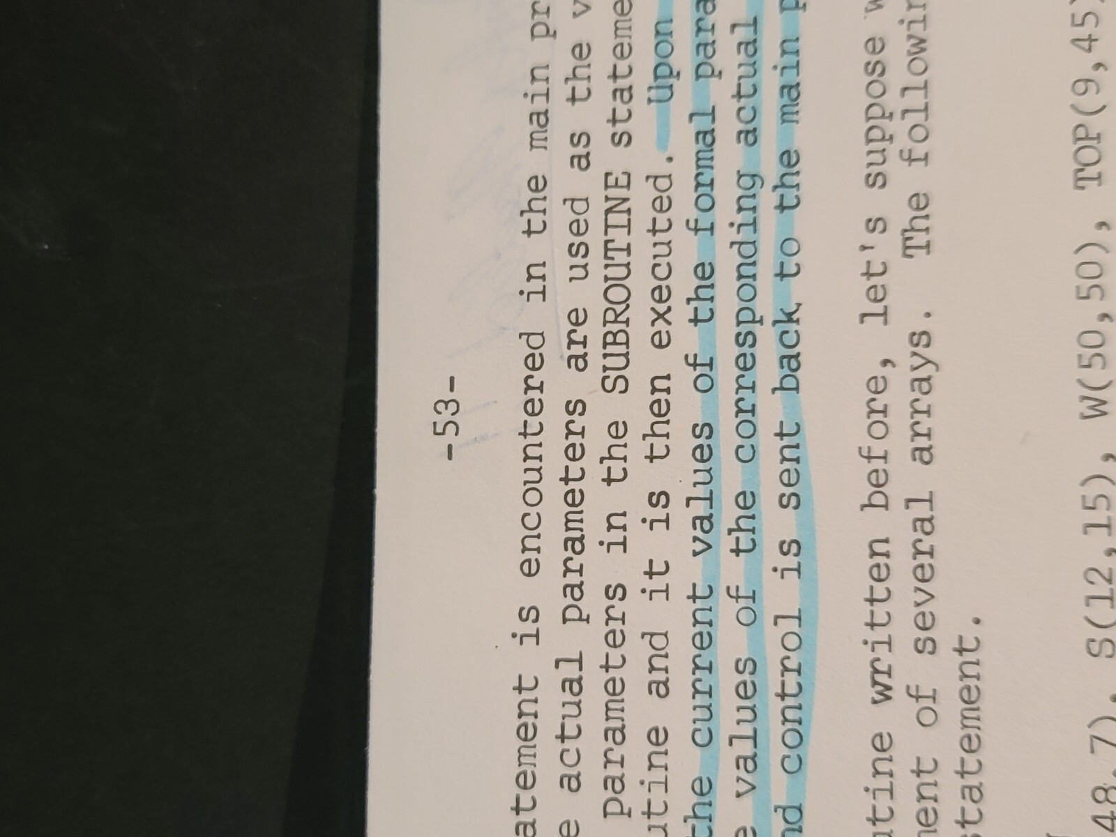 Elements of Fortran By Charles A. Loch 53 Pages 1973