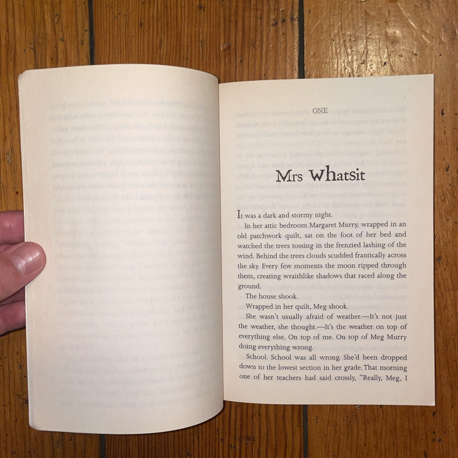A Wrinkle In Time by Madaleine L&rsquo;Engle (2007 Square Fish Trade Paperback)