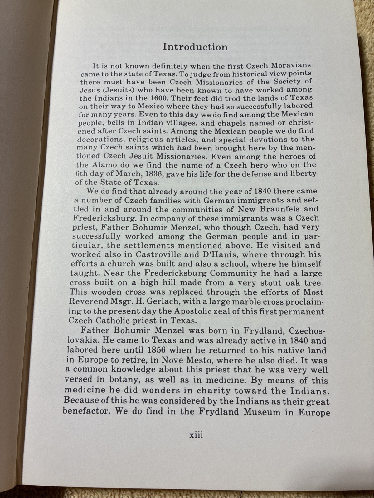 A History of the Czech-Moravian Catholic Communities of Texas – SIGNED