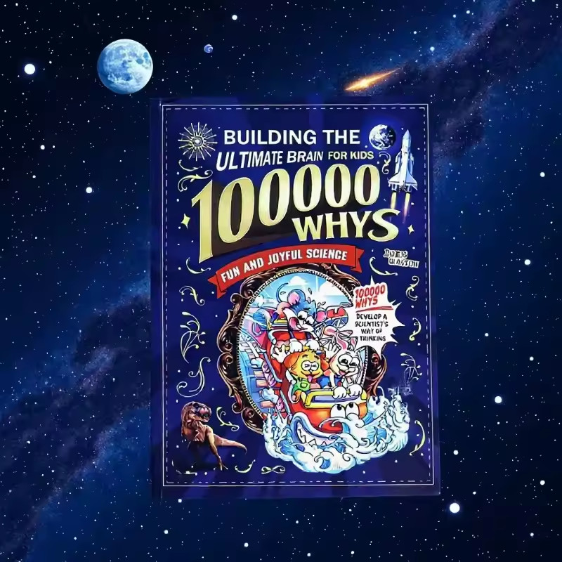 Children&rsquo;s Encyclopedia 100000 Whys Kids Book Ages 6-12 Extracurricular Reading