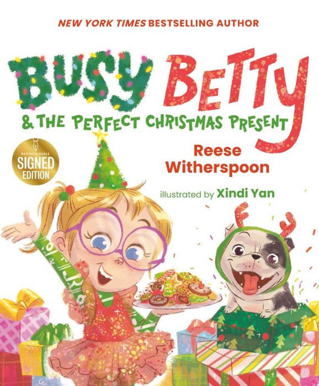 Signed Reese Witherspoon Busy Betty the perfect Christmas Present US1/1