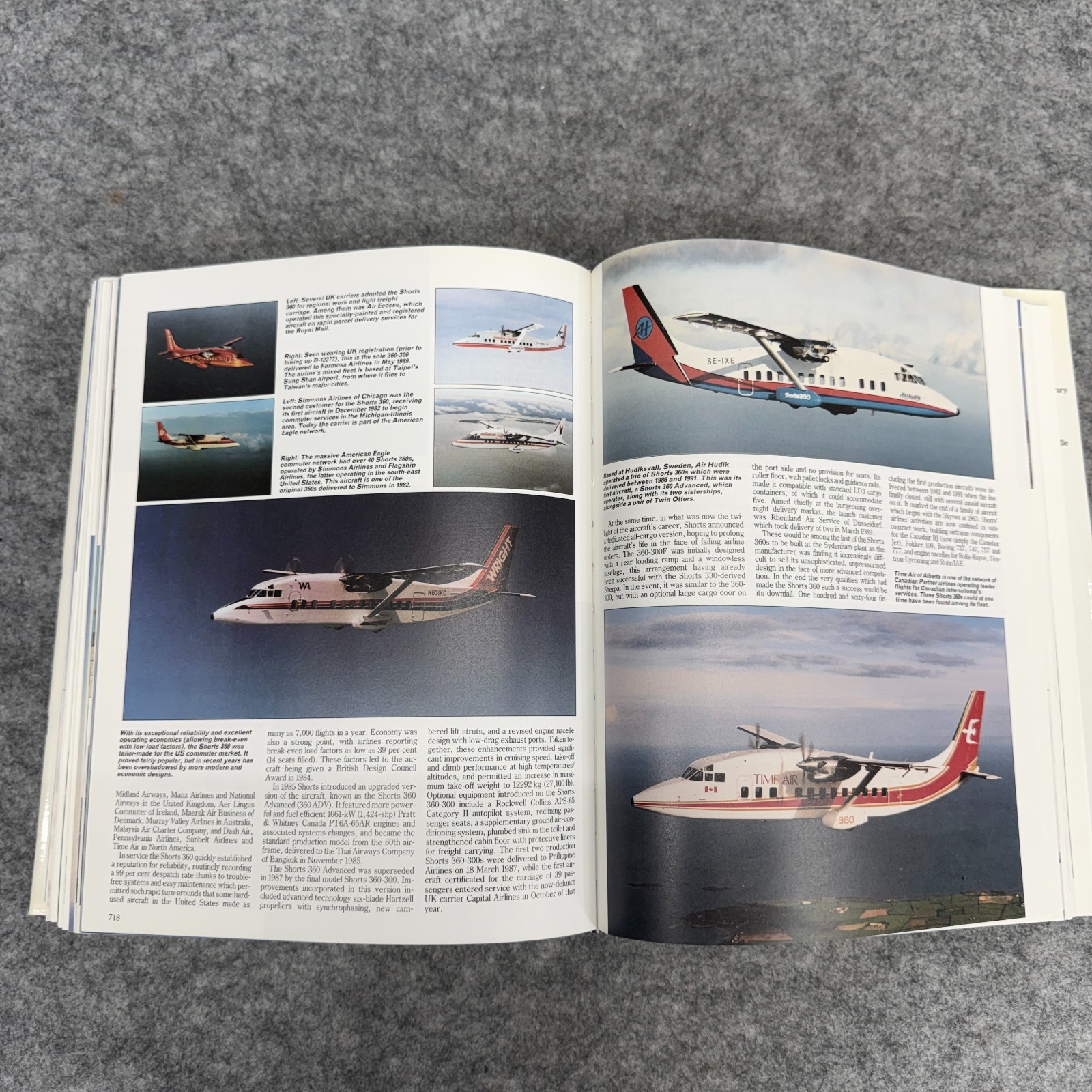 The Encyclopedia of Civil Aircraft David Donald 1999 Hardcover Reference Book