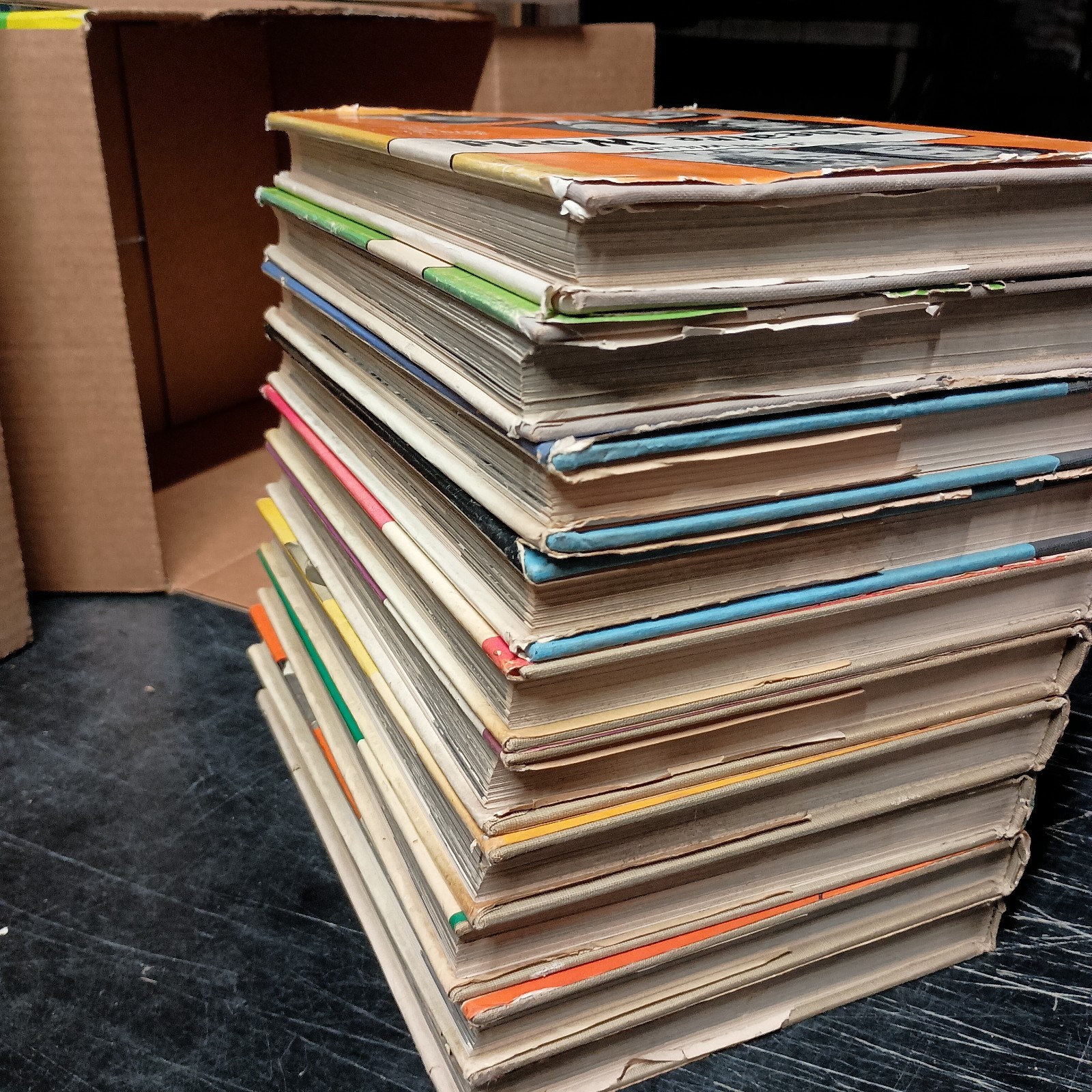 Screen & Theatre World John Willis 1970s Era (10 Book Lot) HCDJ Jackets w/ Wear