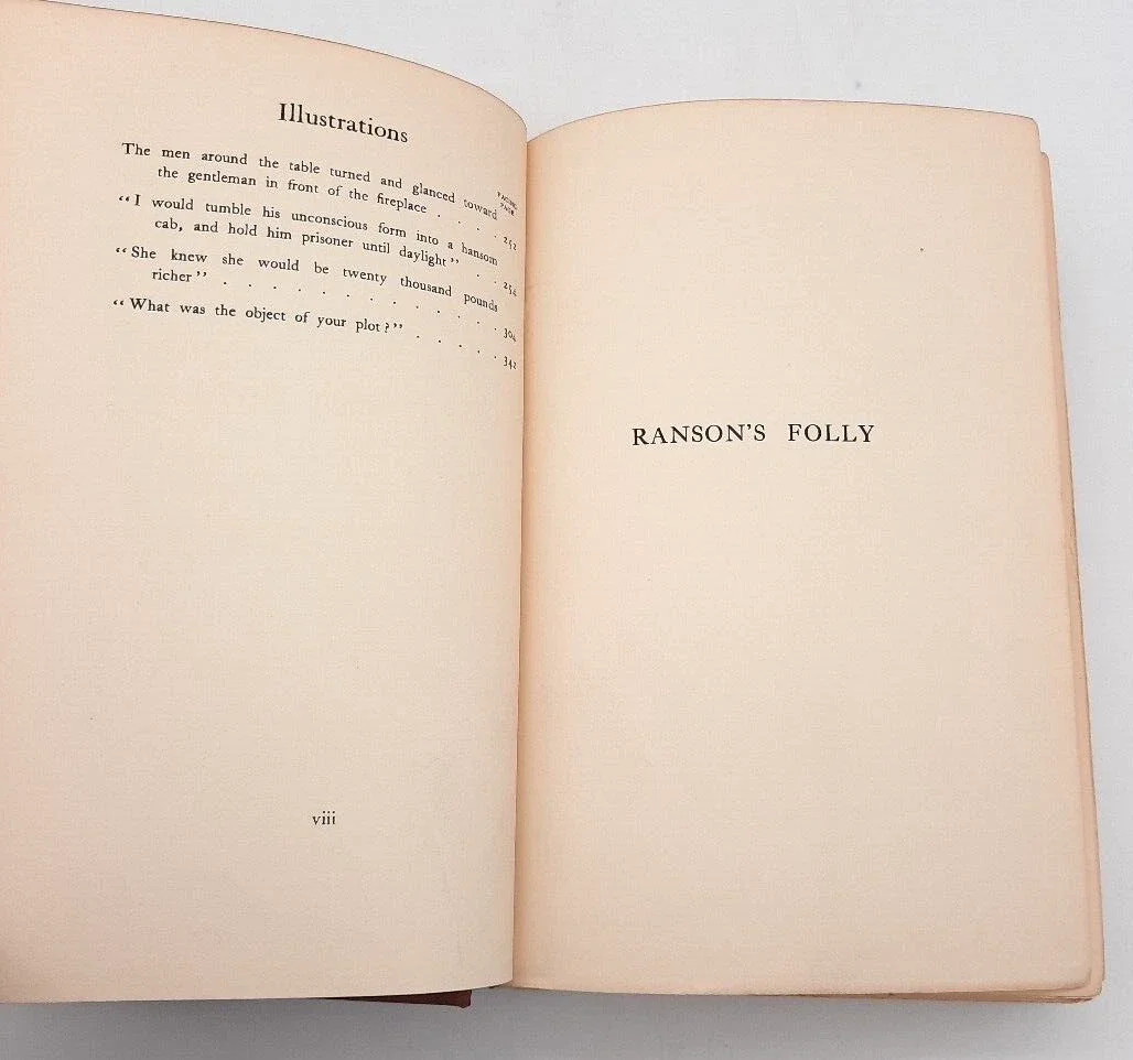 Ranson&rsquo;s Folly Richard Harding Davis Illustrated Charles Scribner&rsquo;s Sons 1902