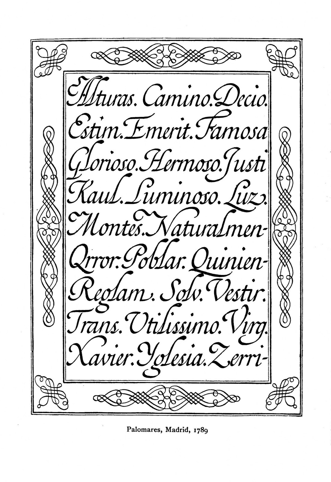 1911 Penmanship Of The 16th, 17th, & 18th Centuries 129 Pages