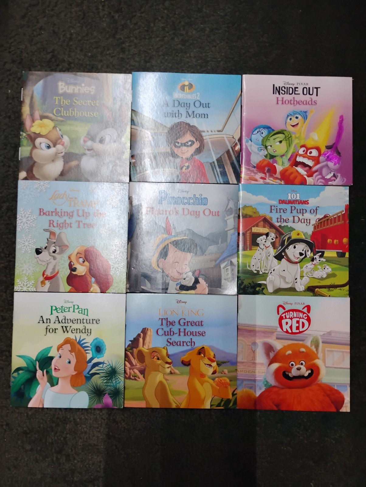 Disney & Pixar Mini Book Storybook Collection lot of 9 Autumn Publishing 2022