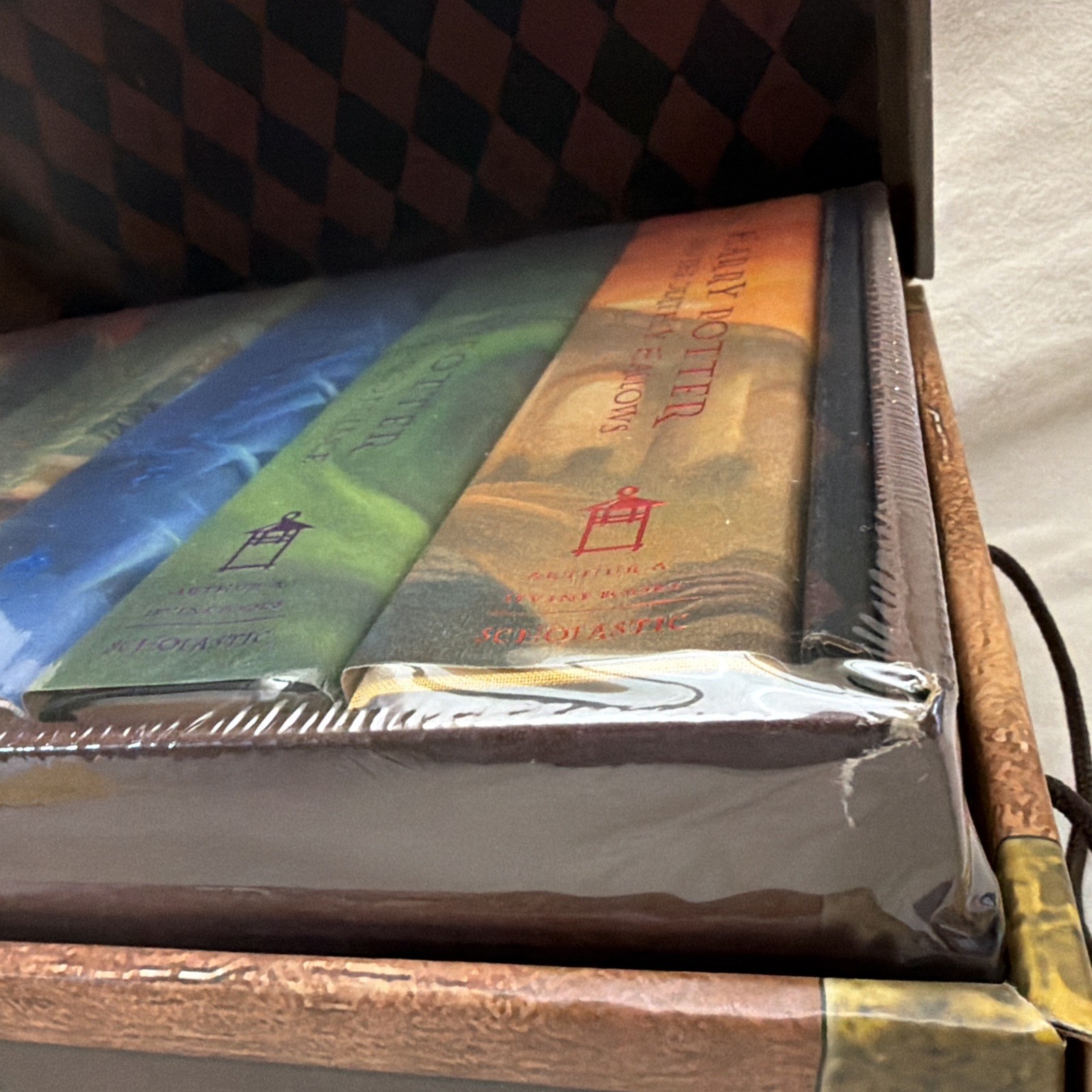 Harry Potter Boxed Set Hardcover Books 1-7 in Trunk Chest Limited Edition SEALED