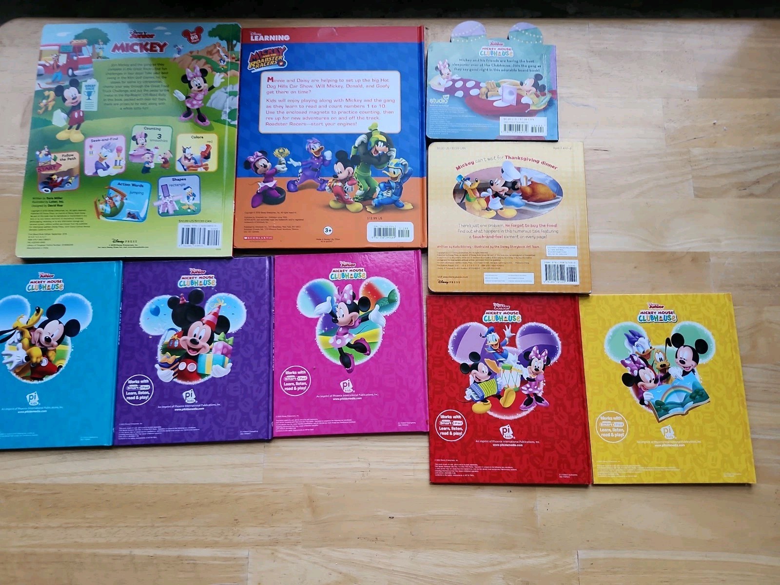 Disney Mickey Mouse Children&rsquo;s HC Book Lot Disney Junior Play With