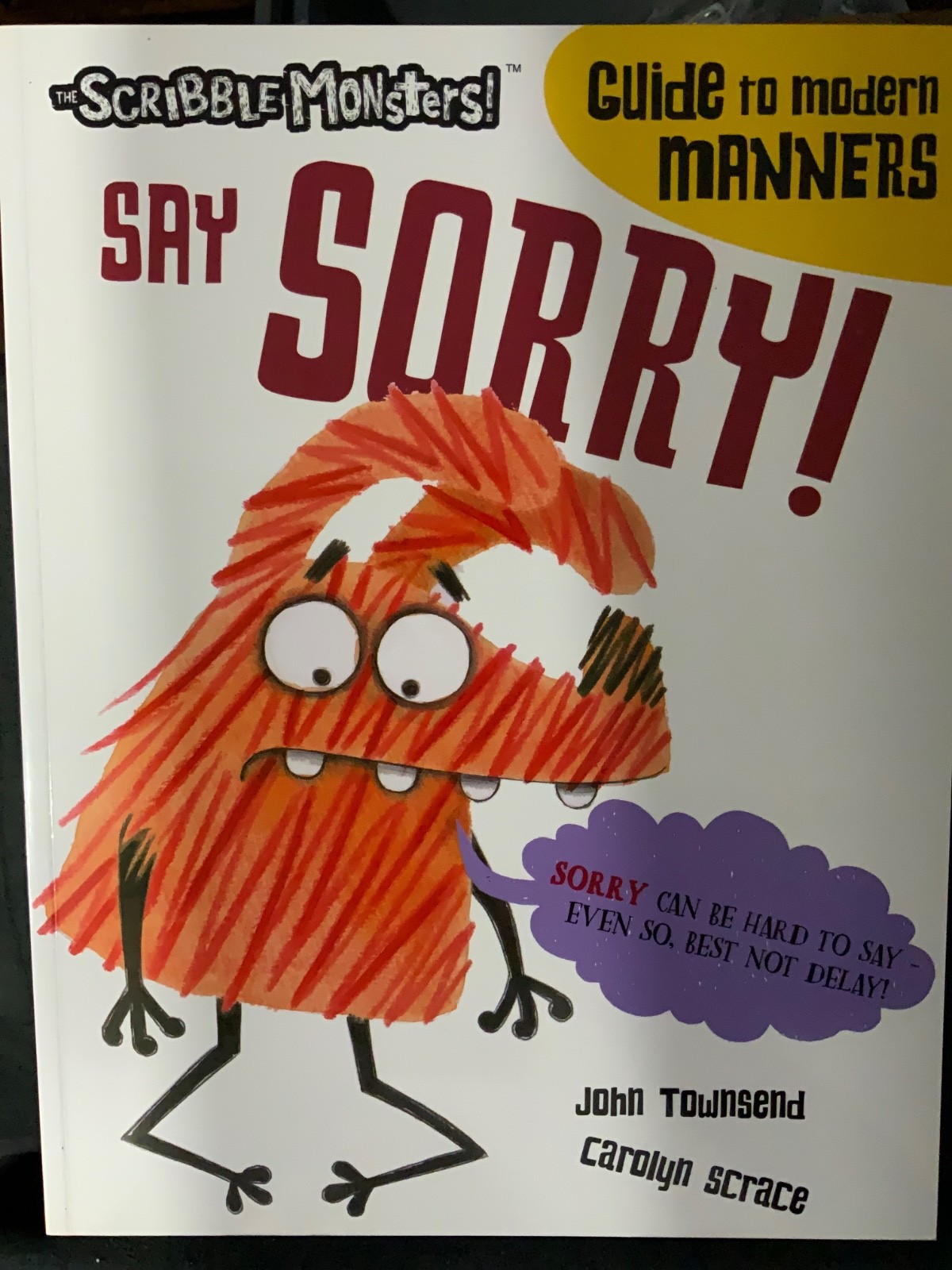 8 BK Series- The Scribble Monsters, Guide to Modern Manners, PB, NEW