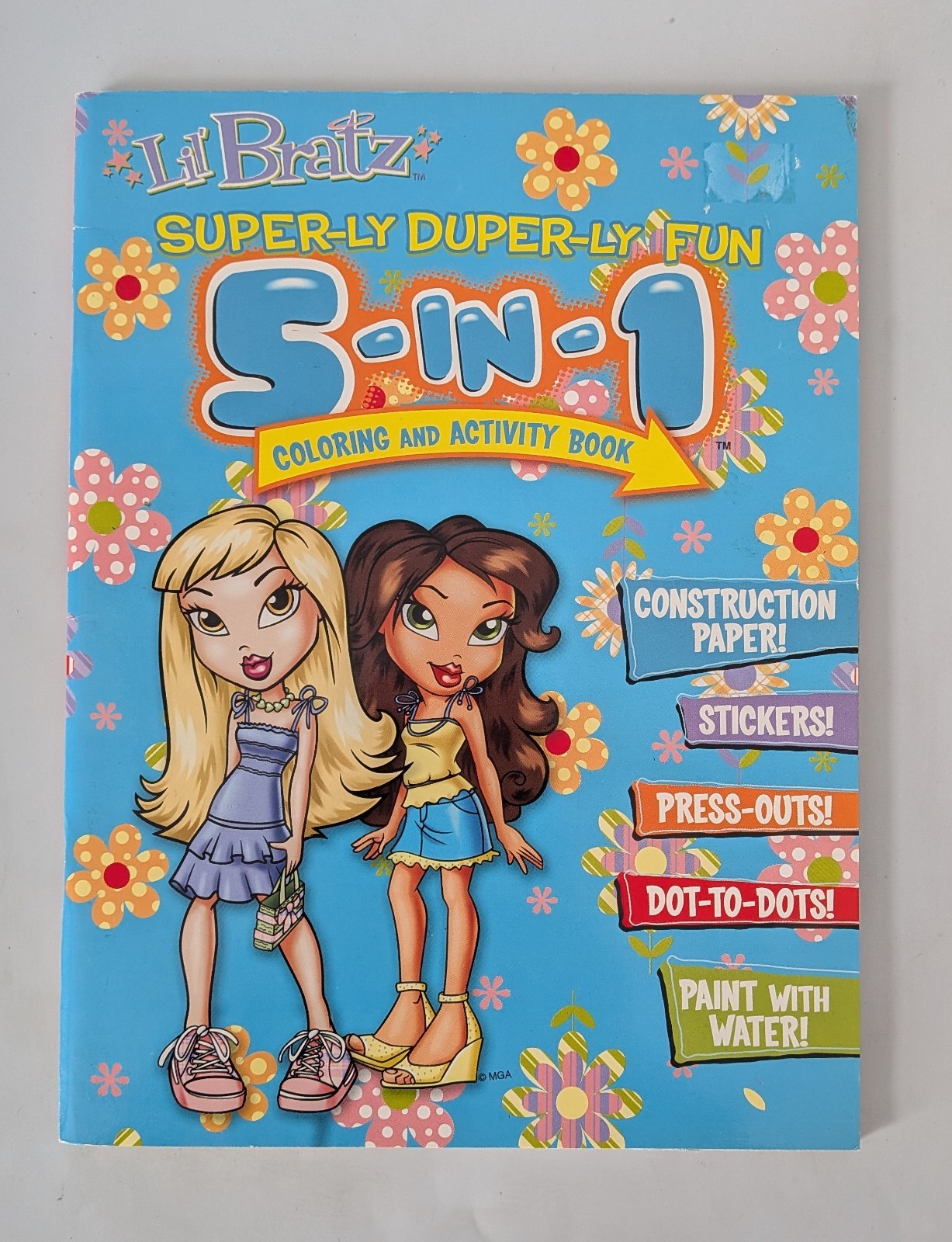 Lil&rsquo; Bratz 5 in 1 Super-ly Duper-ly Coloring and Activity Book
