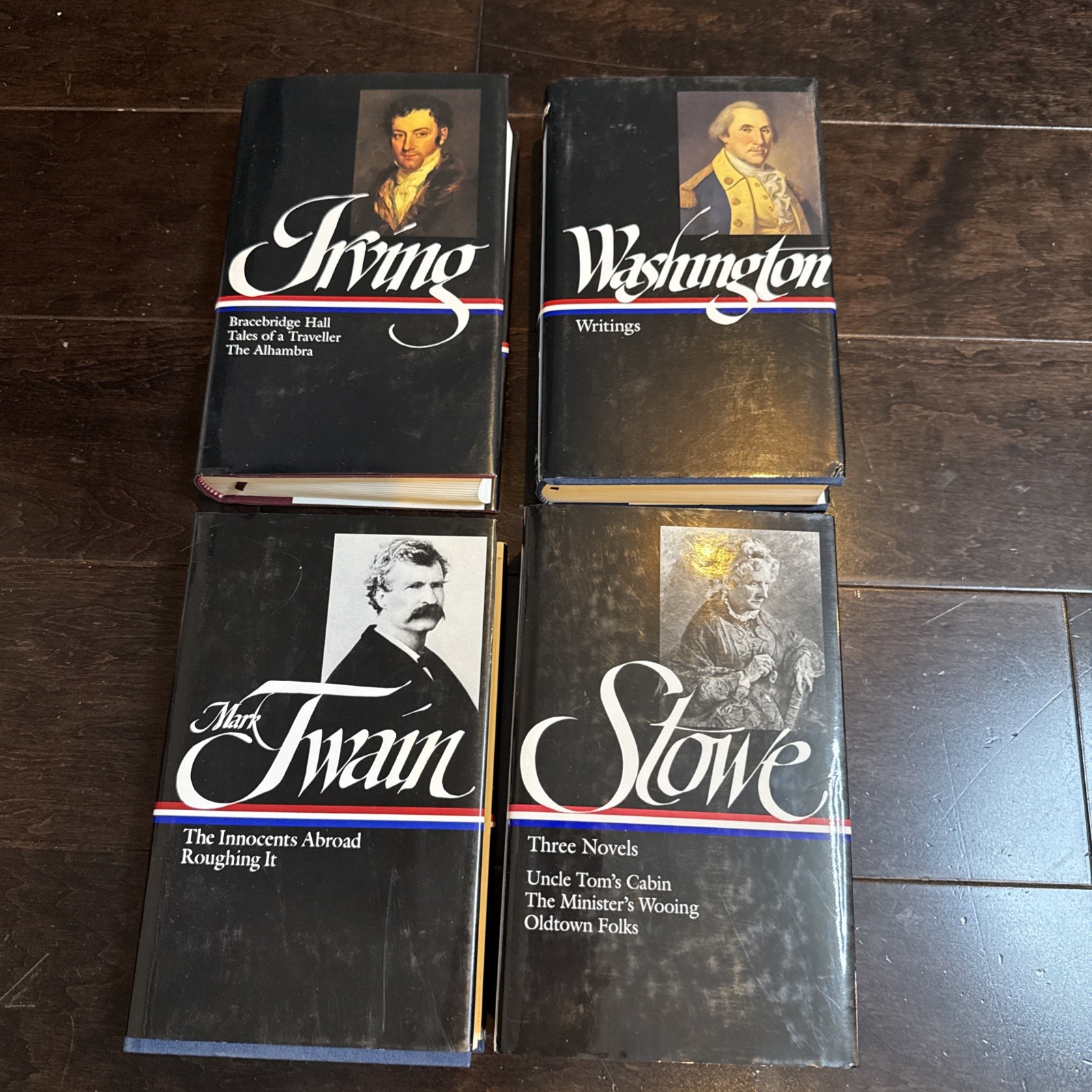 The Library of America Books Lot of 12 Cooper Irving Stowe Dana Stowe Lincoln