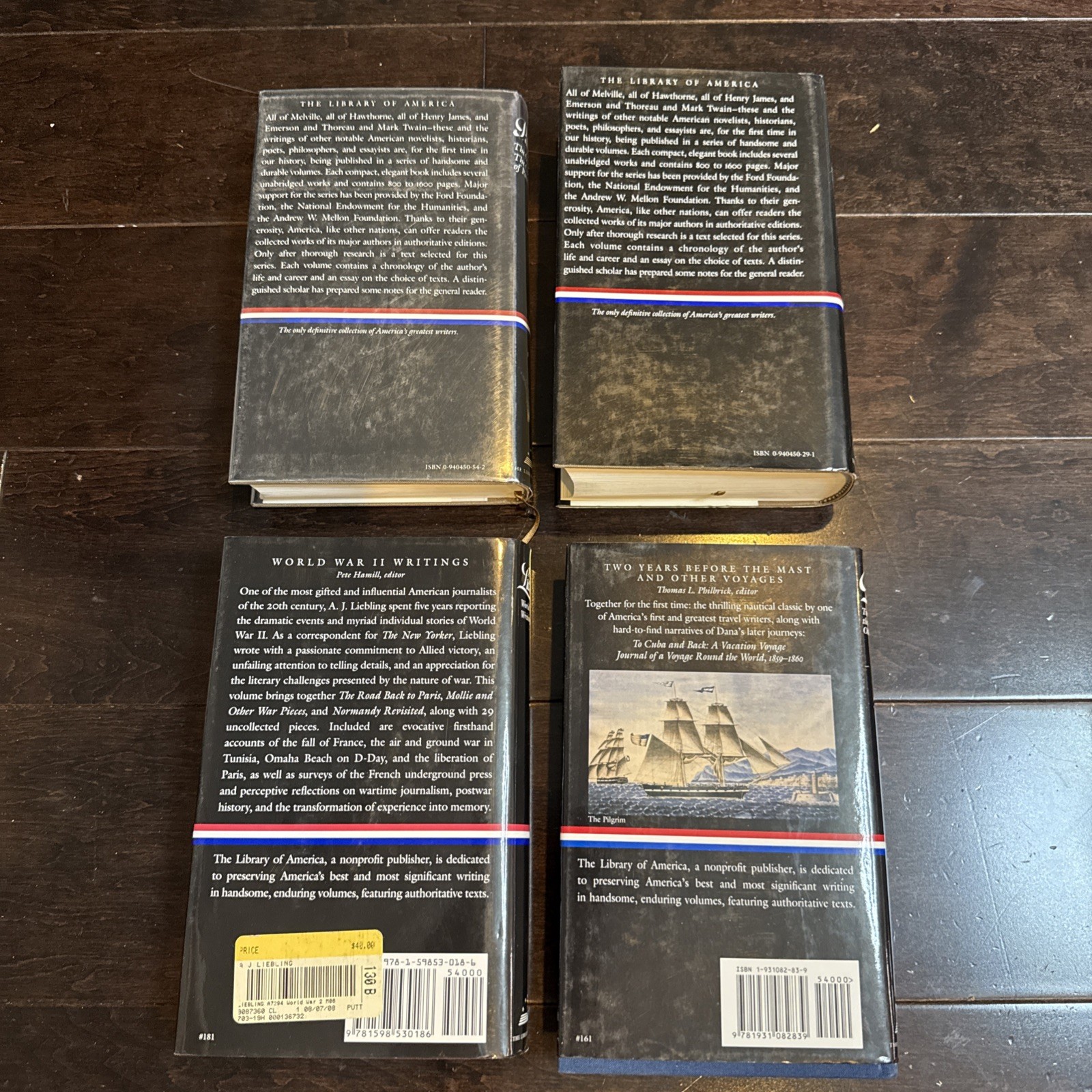 The Library of America Books Lot of 12 Cooper Irving Stowe Dana Stowe Lincoln