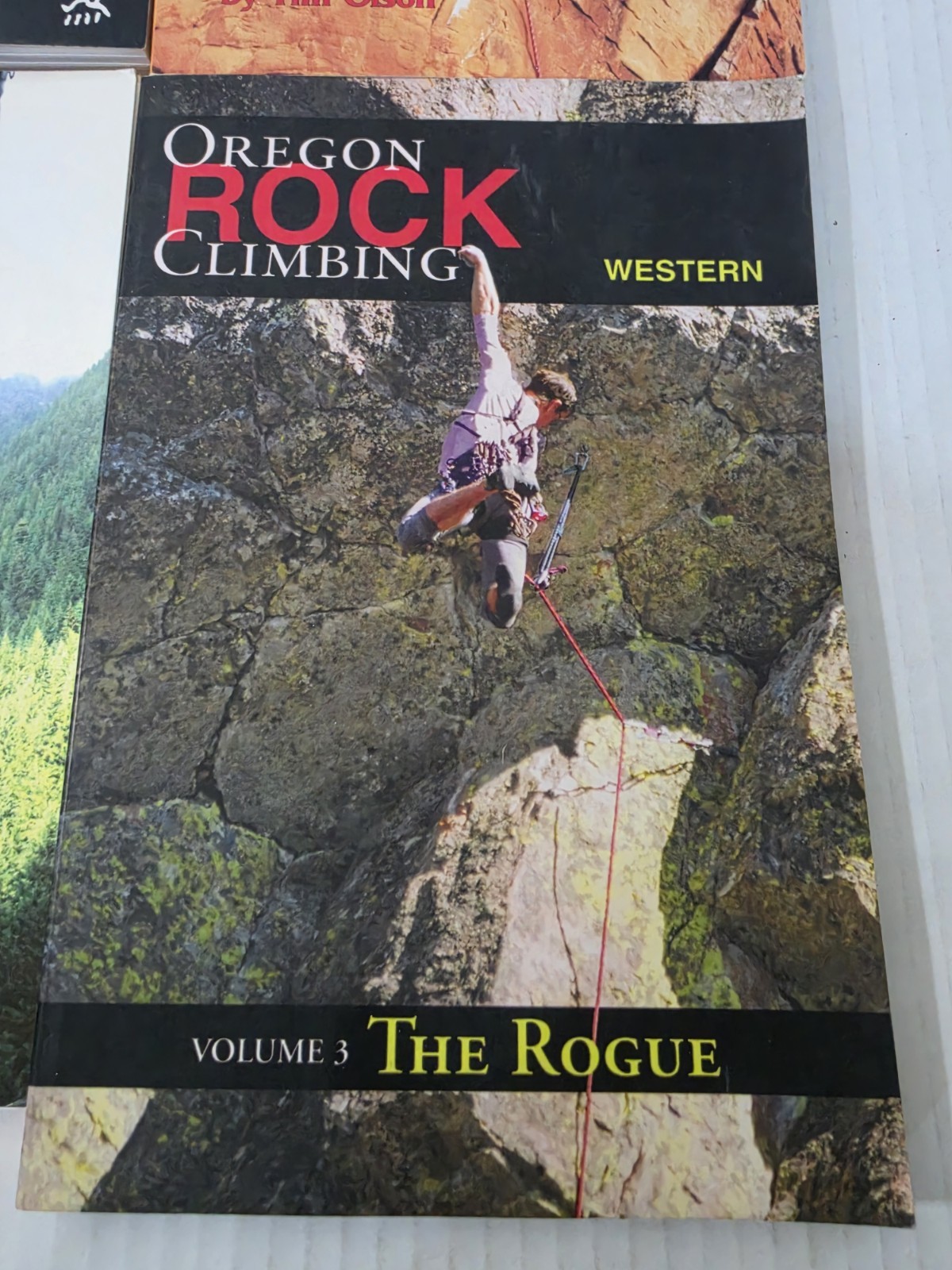Lot Of 4 Pacific Northwest Rock Climbing Books – Oregon Washington Idaho