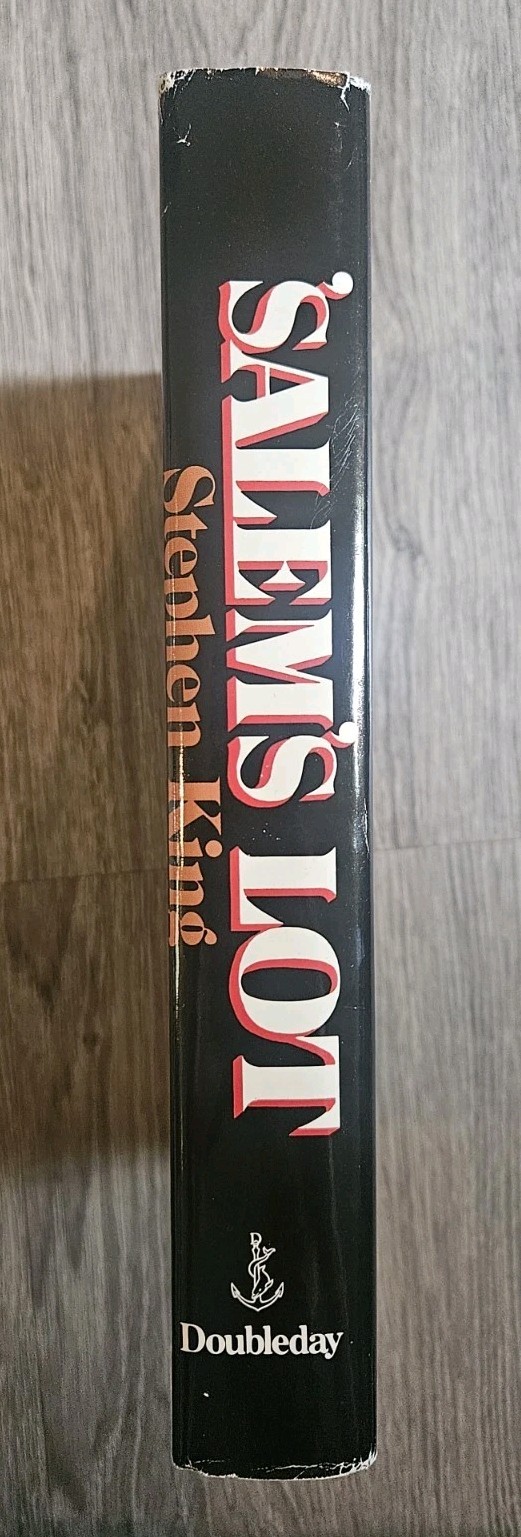 Stephen King Salem&rsquo;s Lot 1975 Hardcover Doubleday Dust Jacket
