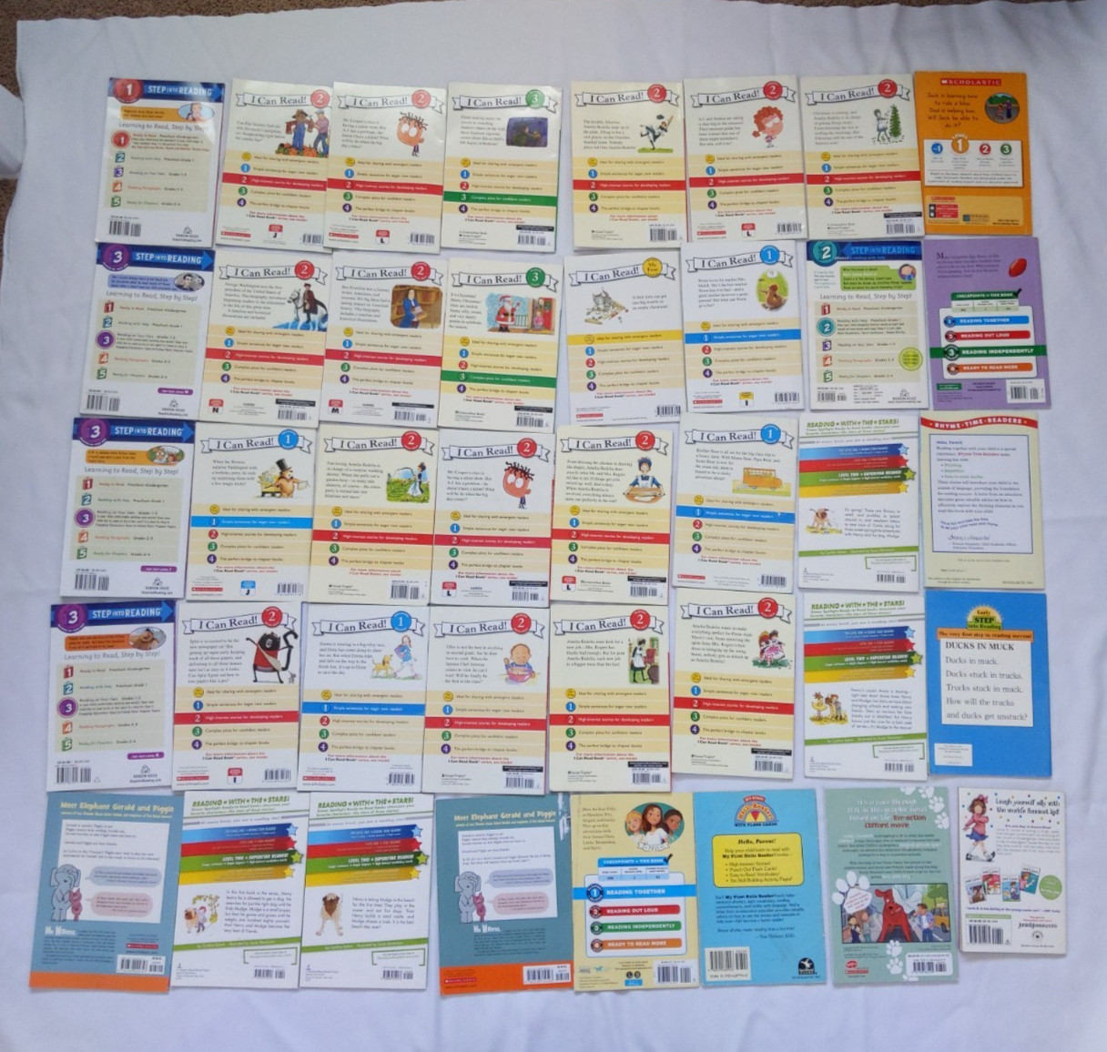 Children&rsquo;s Book Lot of 40 Picture Books Early Readers Story Time Bedtime Mixed