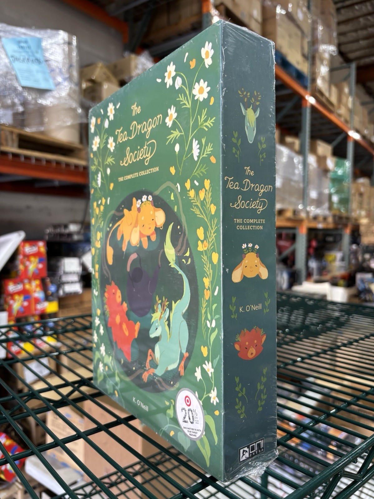 The Tea Dragon Society Box Set K O&rsquo;Neil Hardcover Press Eisner Award New Sealed