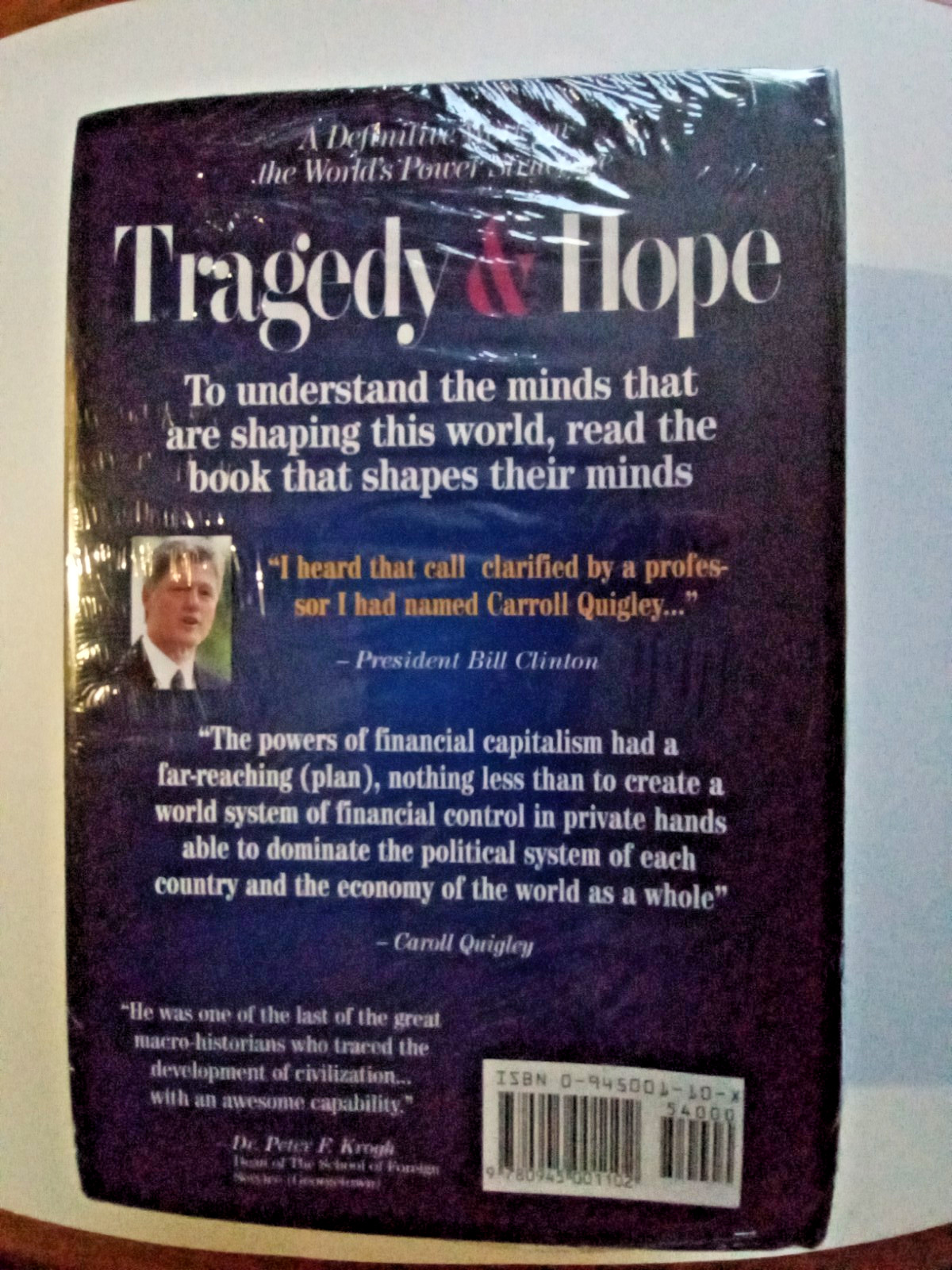 Tragedy and Hope by Carroll Quigley