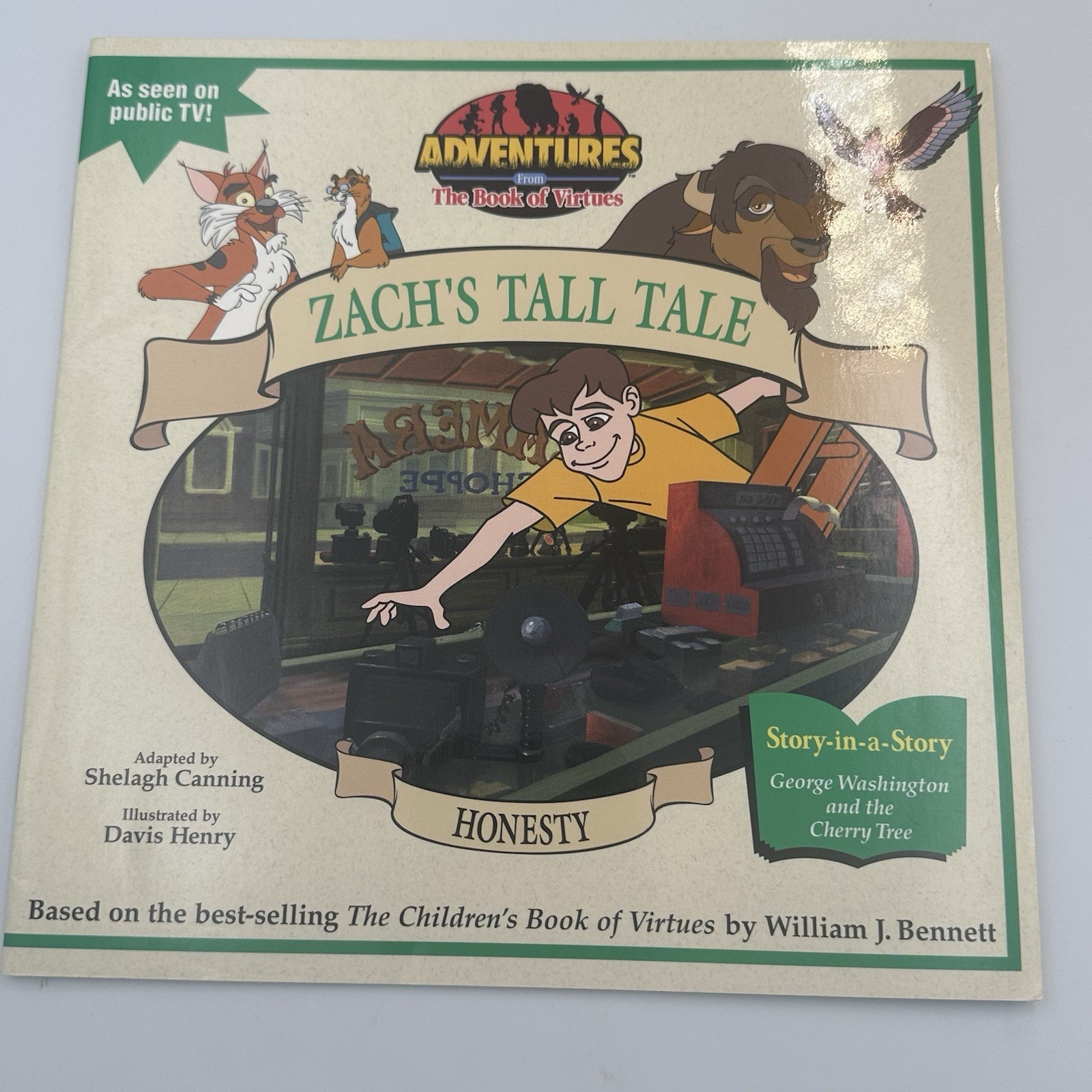 Zach&rsquo;s Tall Tale (Honesty) (Adventures From The Book of Virtues) Paperback
