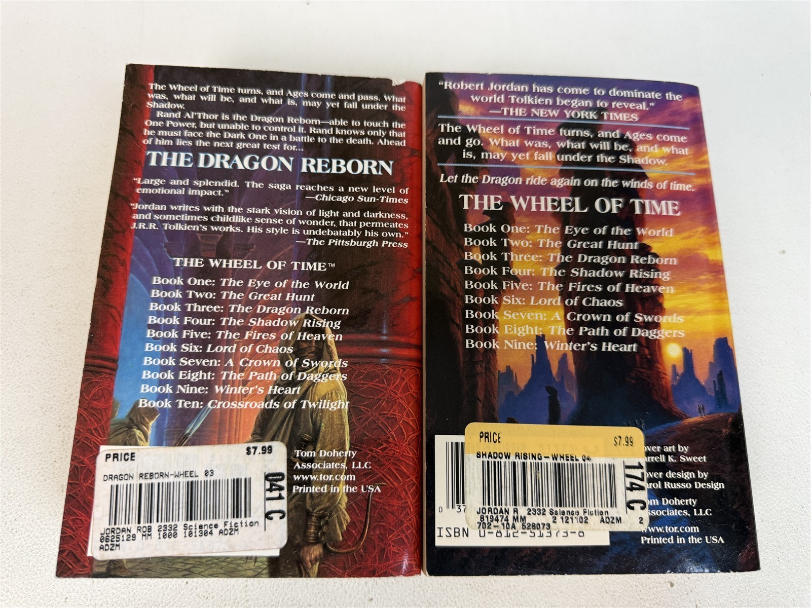 Robert Jordan Lot 1st 11 Wheel of Time Eye of World to Knife of Dreams + Prequel